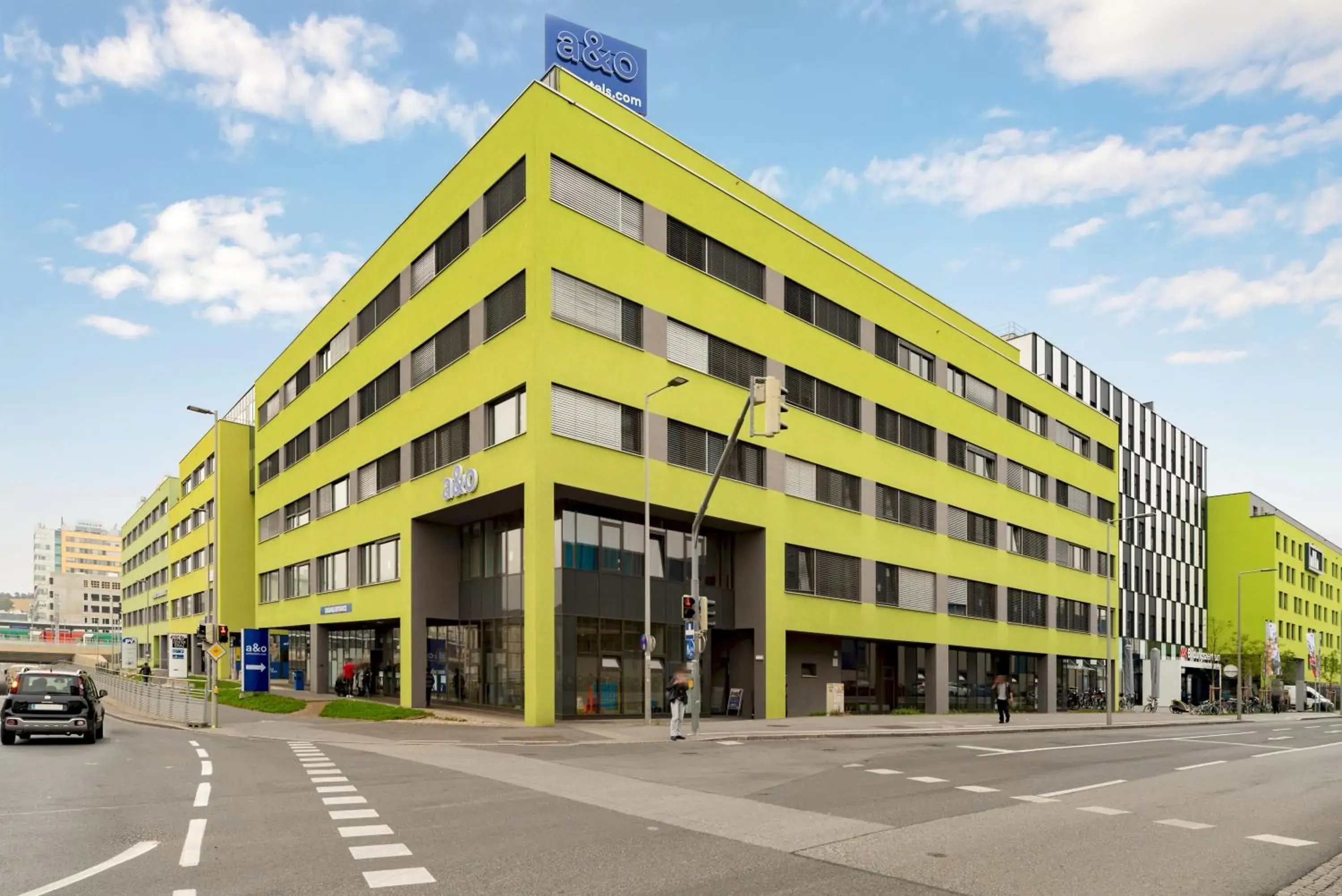 Facade/entrance, Property Building in A&O Graz Hauptbahnhof