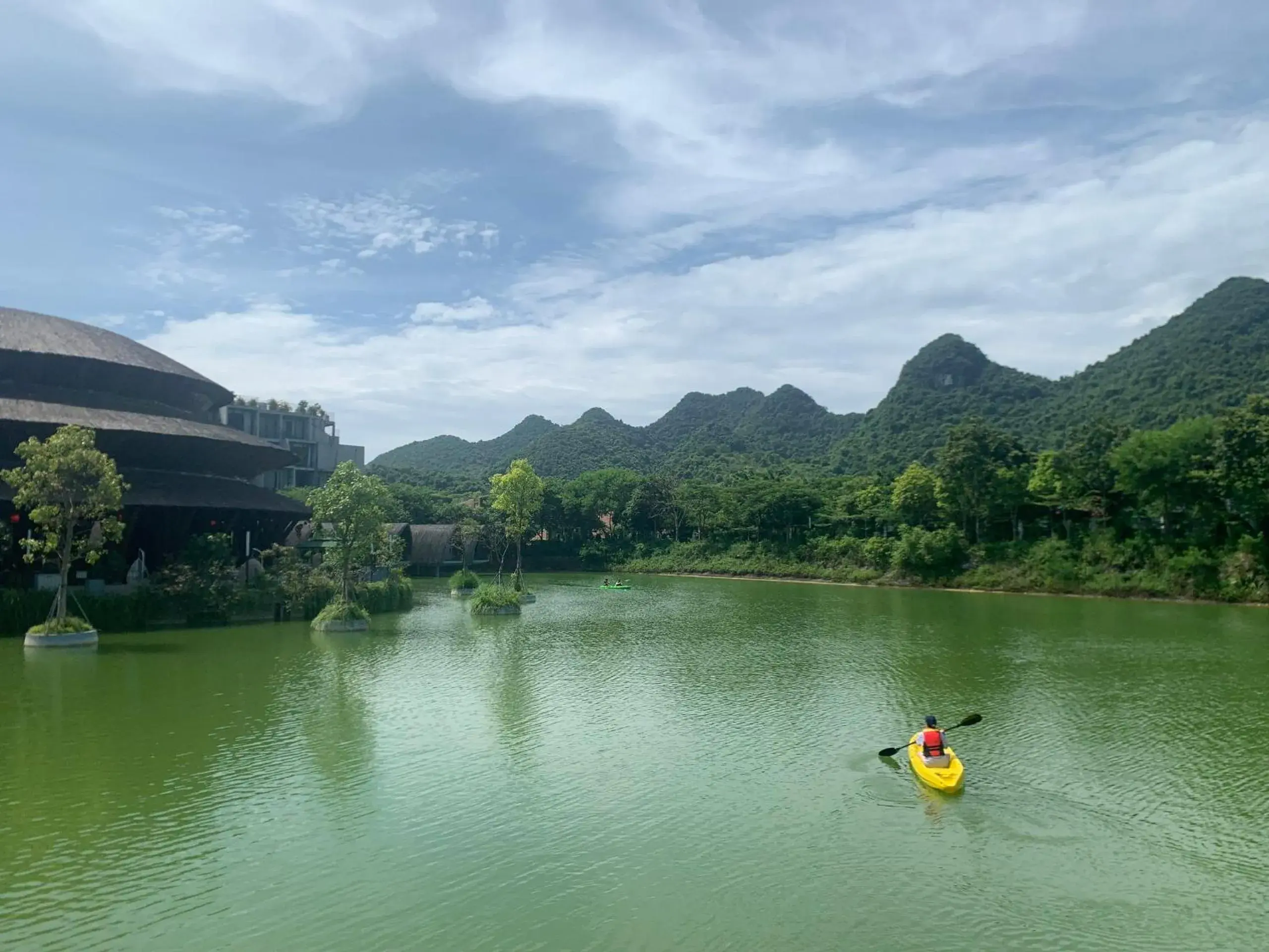 Activities, Canoeing in Wyndham Grand Vedana Ninh Binh Resort