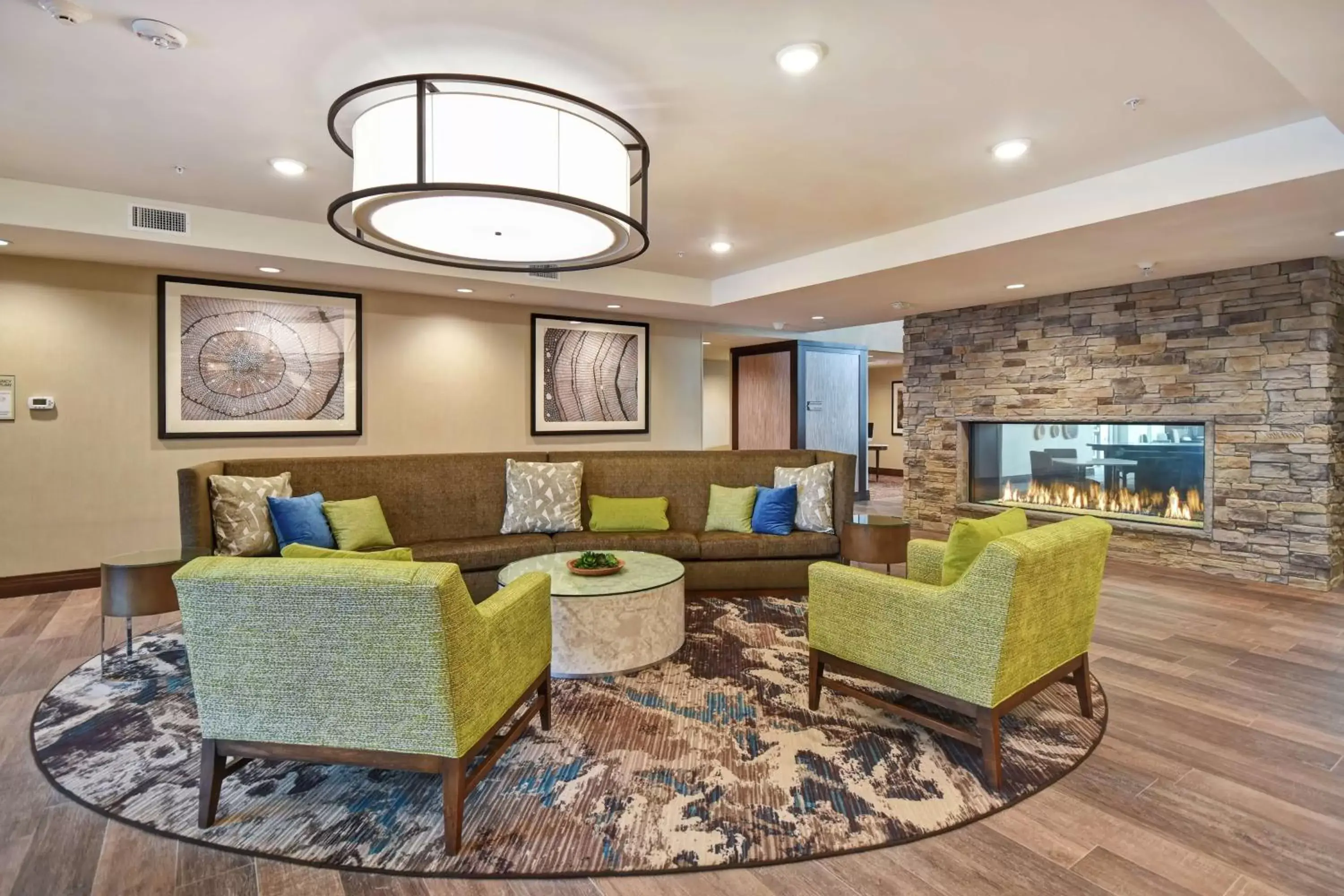 Lobby or reception, Seating Area in Homewood Suites by Hilton Pleasant Hill Concord