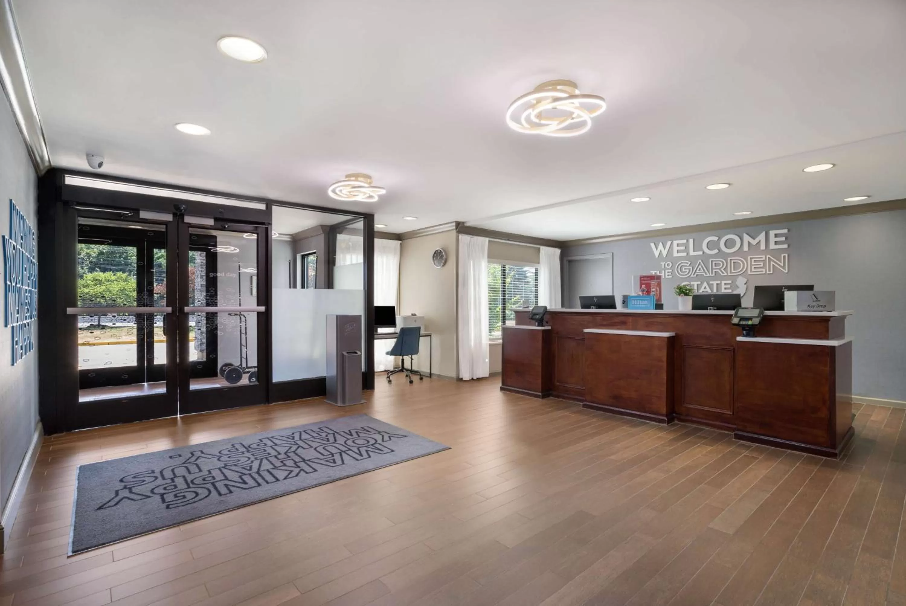 Lobby or reception in Hampton Inn Princeton