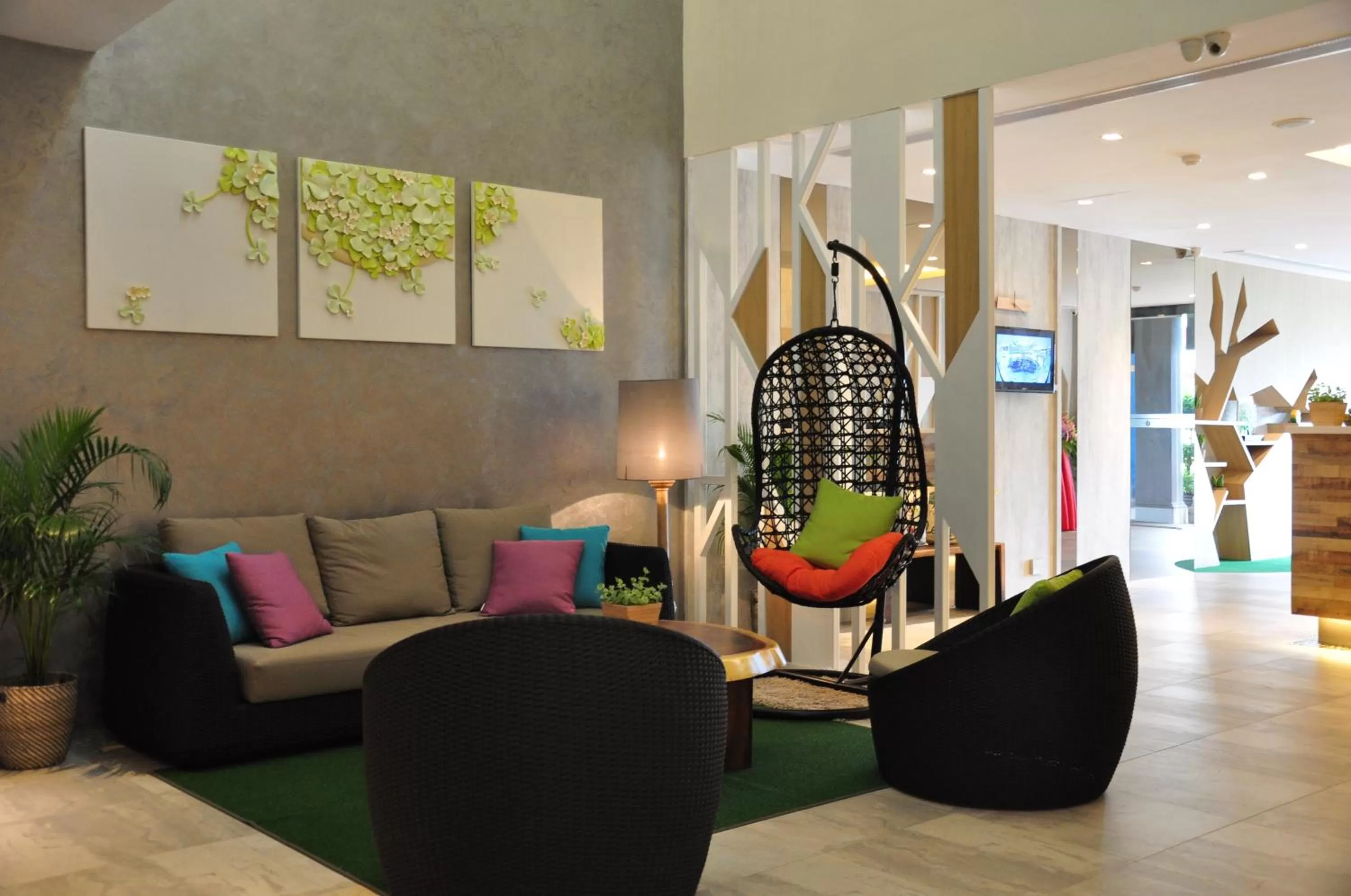 Lobby or reception in Champion Hotel