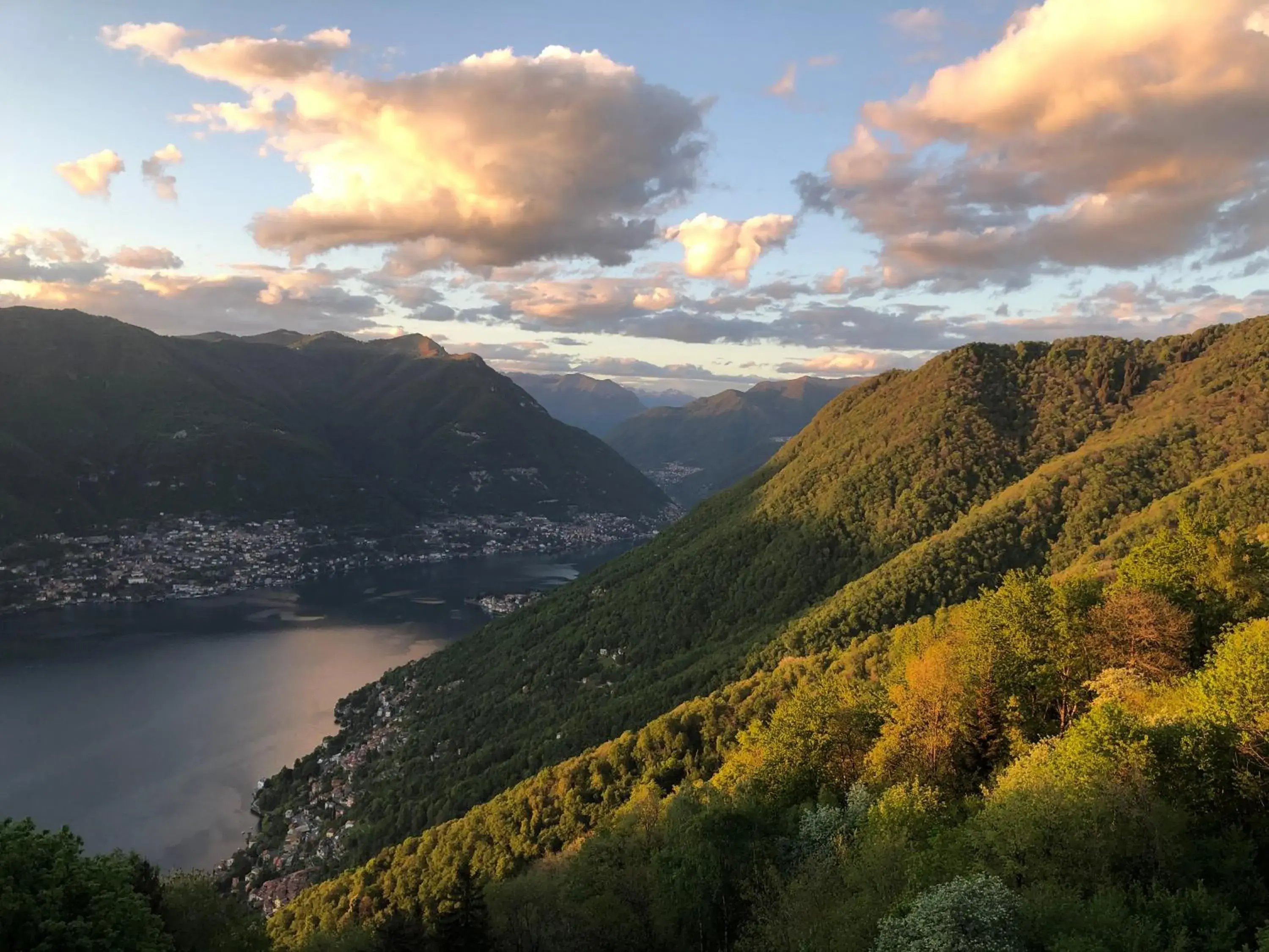 Lake view in Hotel Paradiso Como