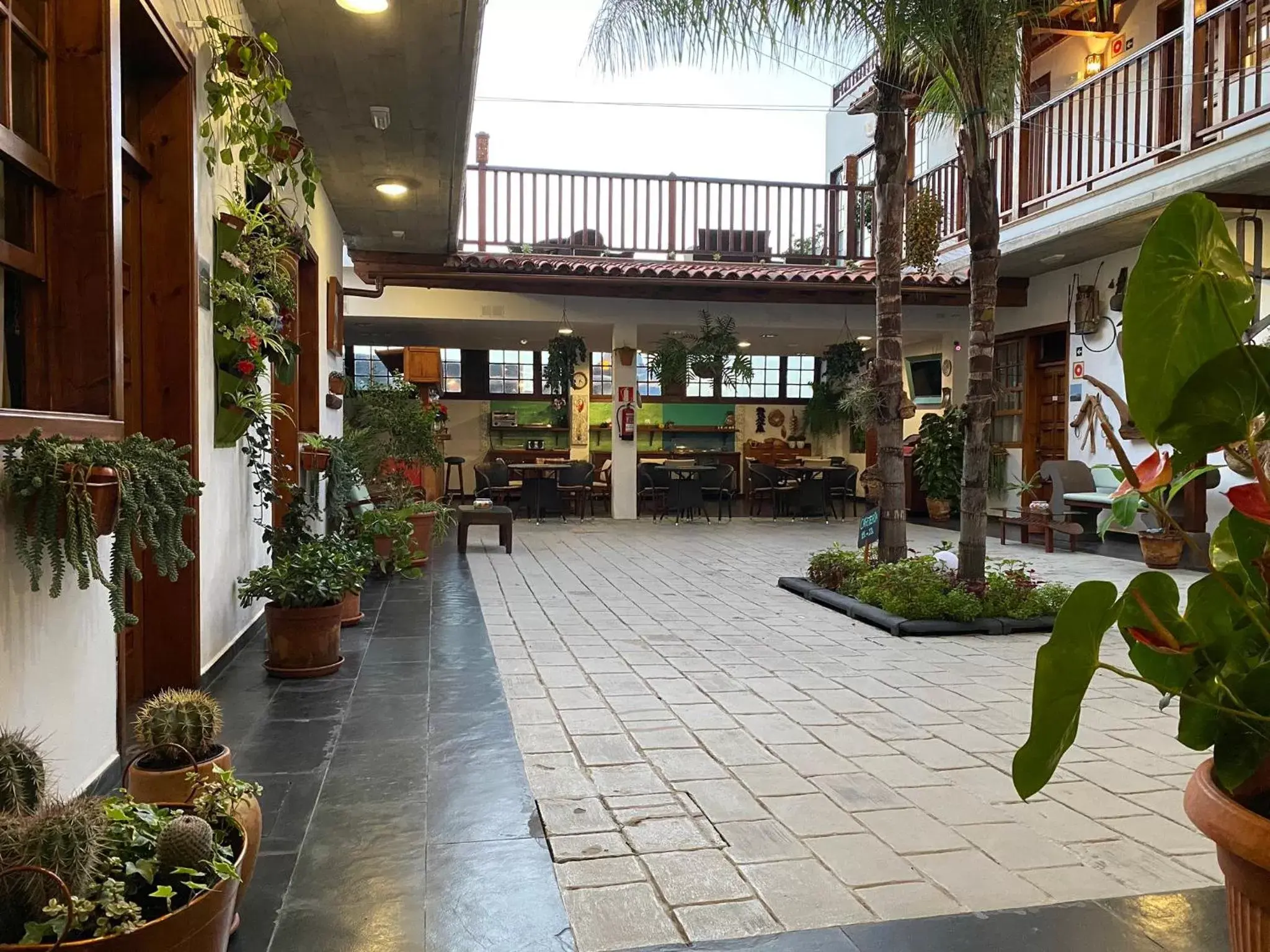 Patio in Gara Hotel