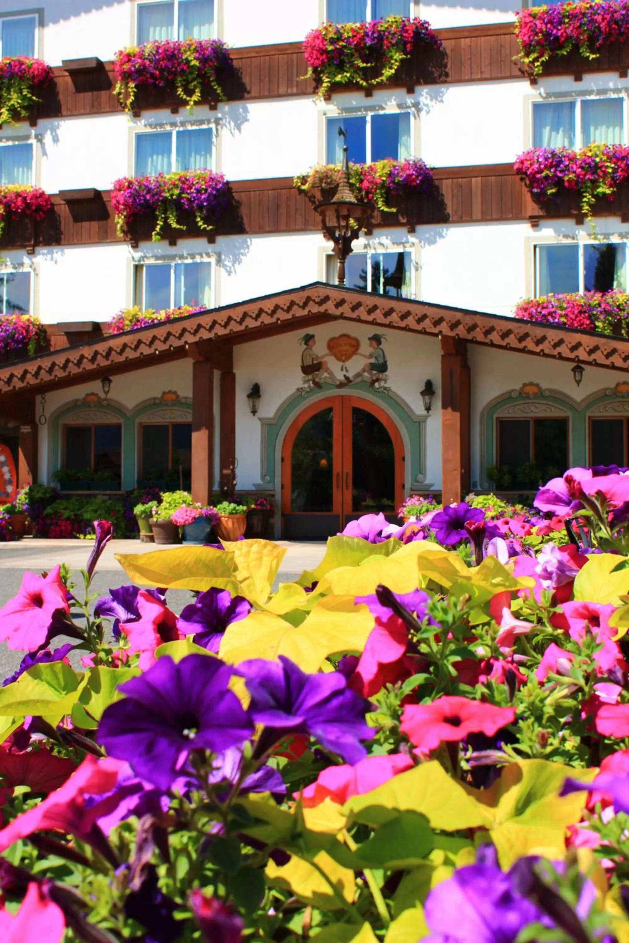Facade/entrance in Bavarian Lodge