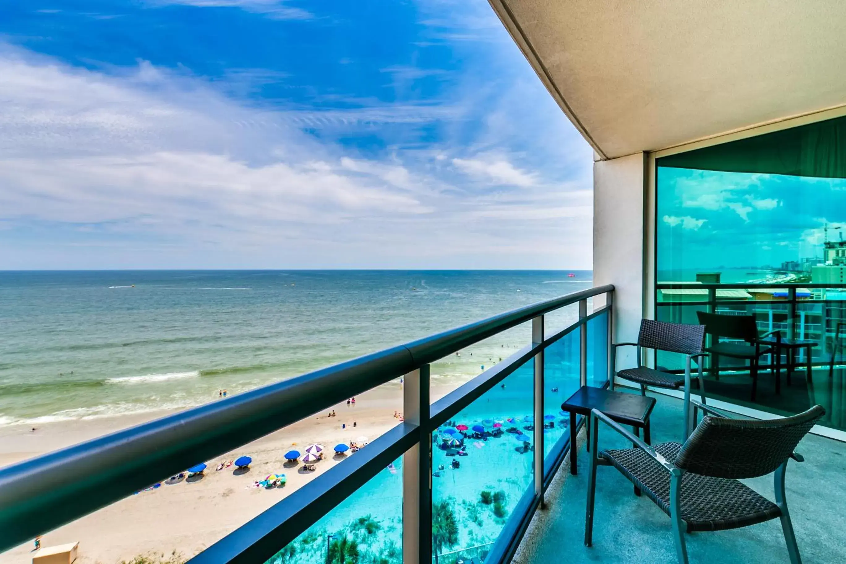 Balcony/Terrace in Oceans One Resort