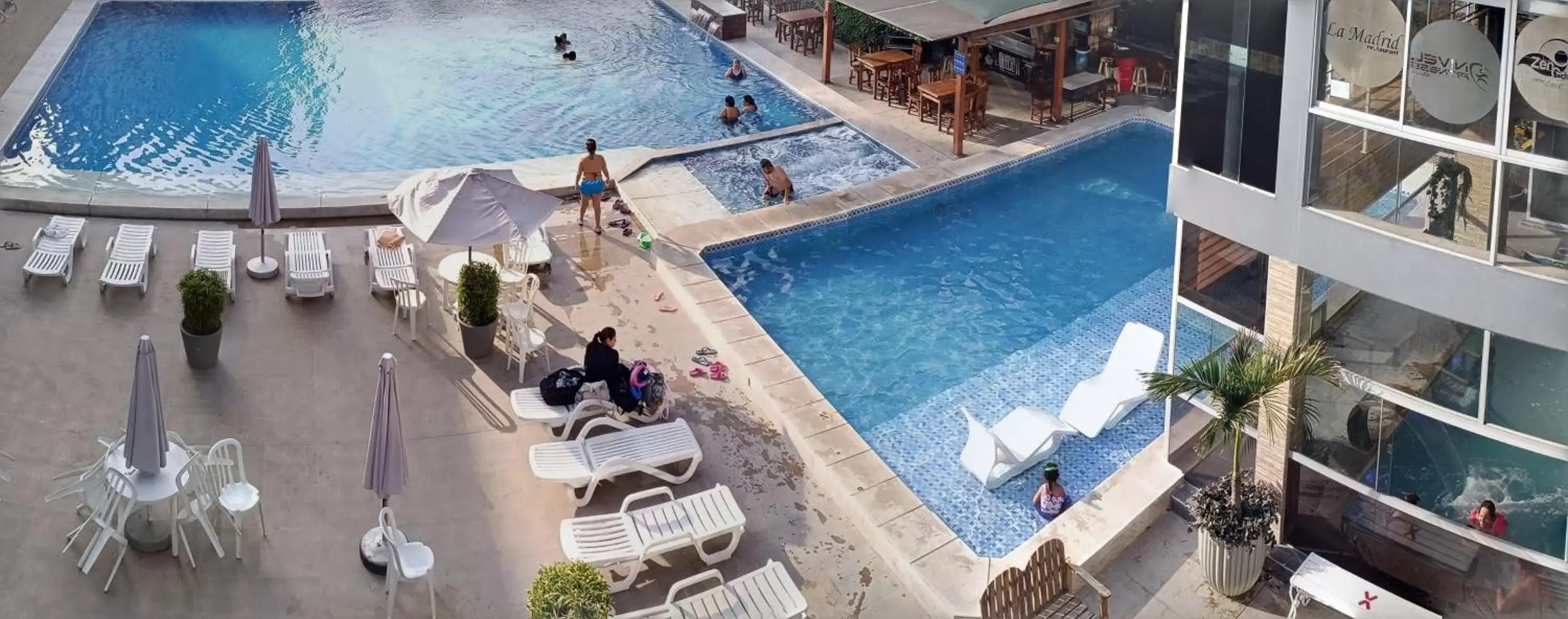 Swimming pool, Pool View in Hotel Los Ceibos