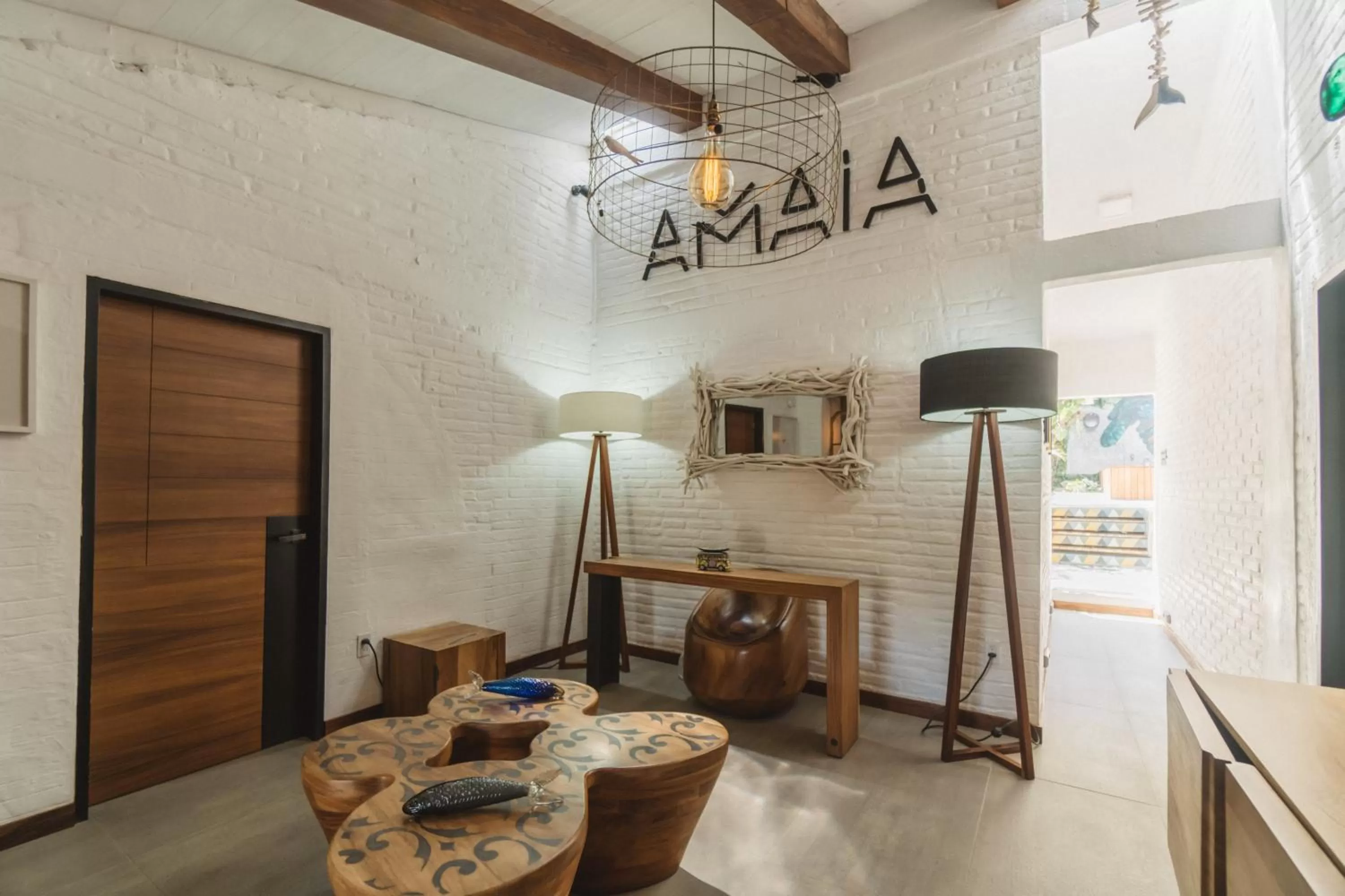 Lobby or reception in Amaia Boutique Hotel