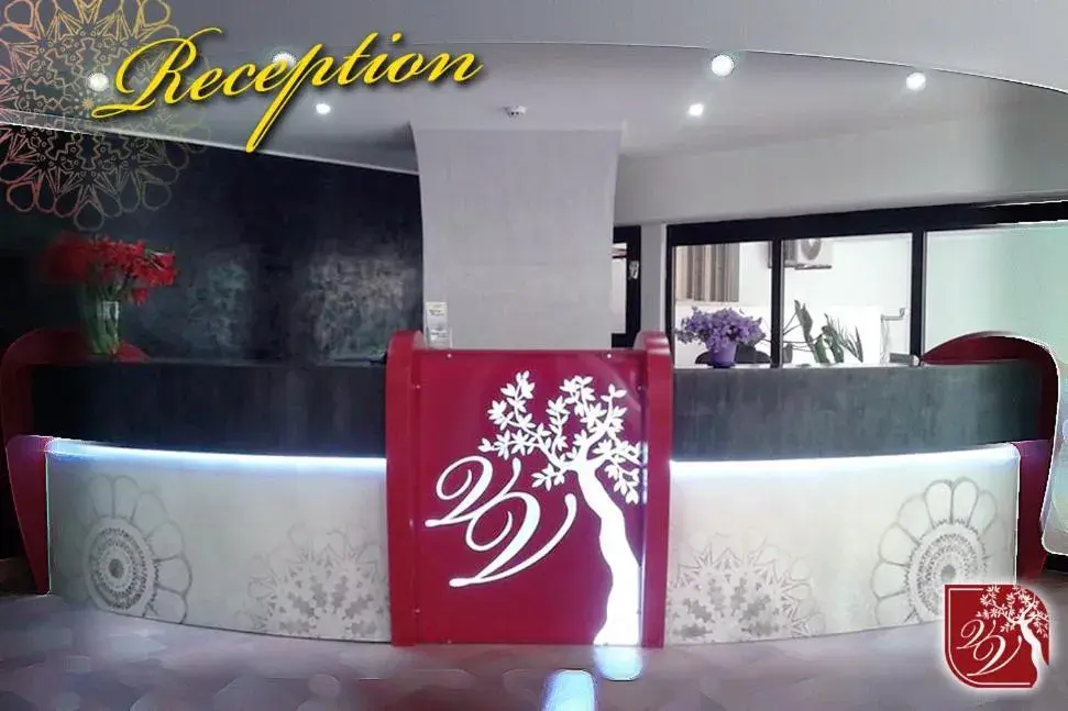 Lobby or reception in Villa Verdiana