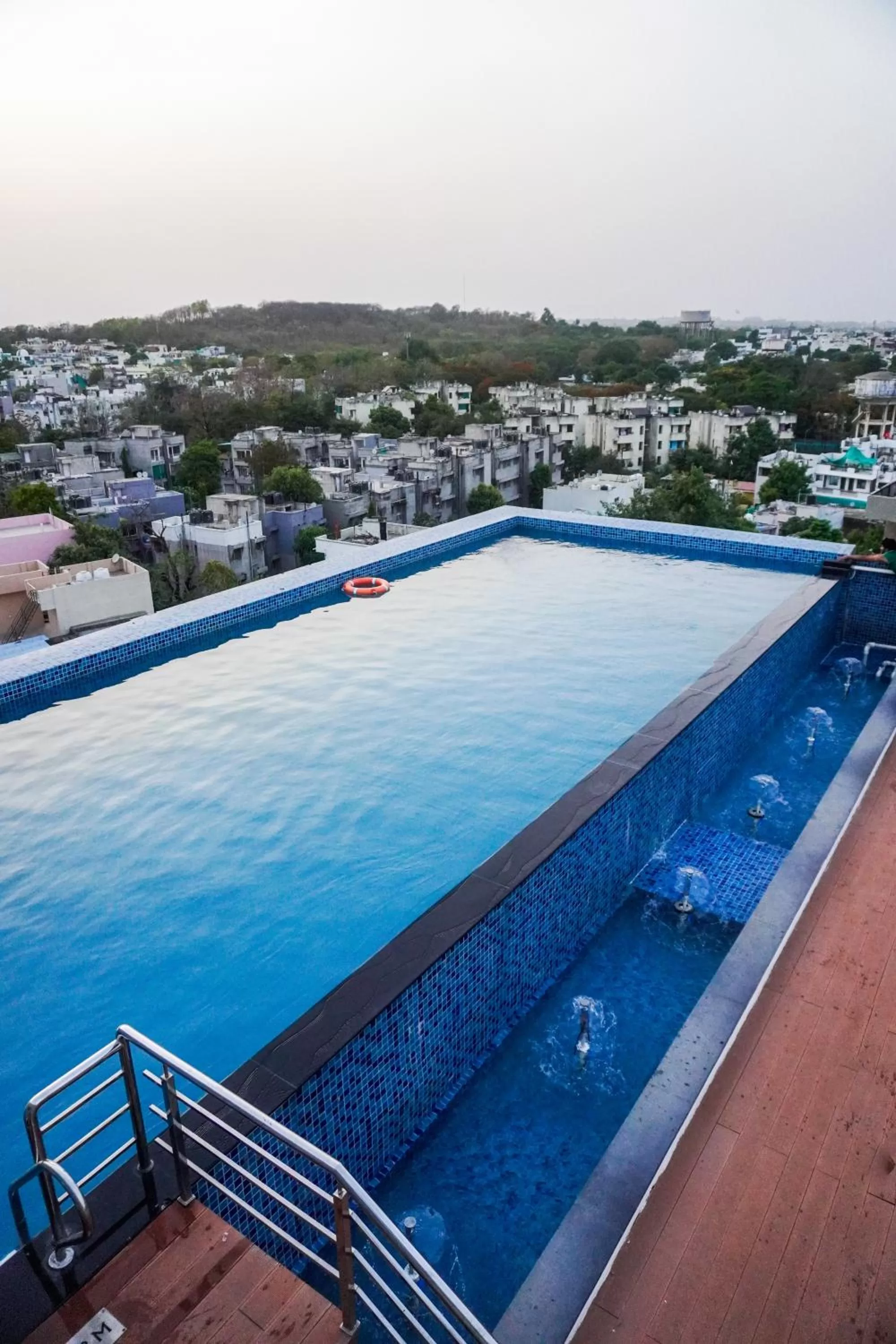 Pool view in Radisson Bhopal