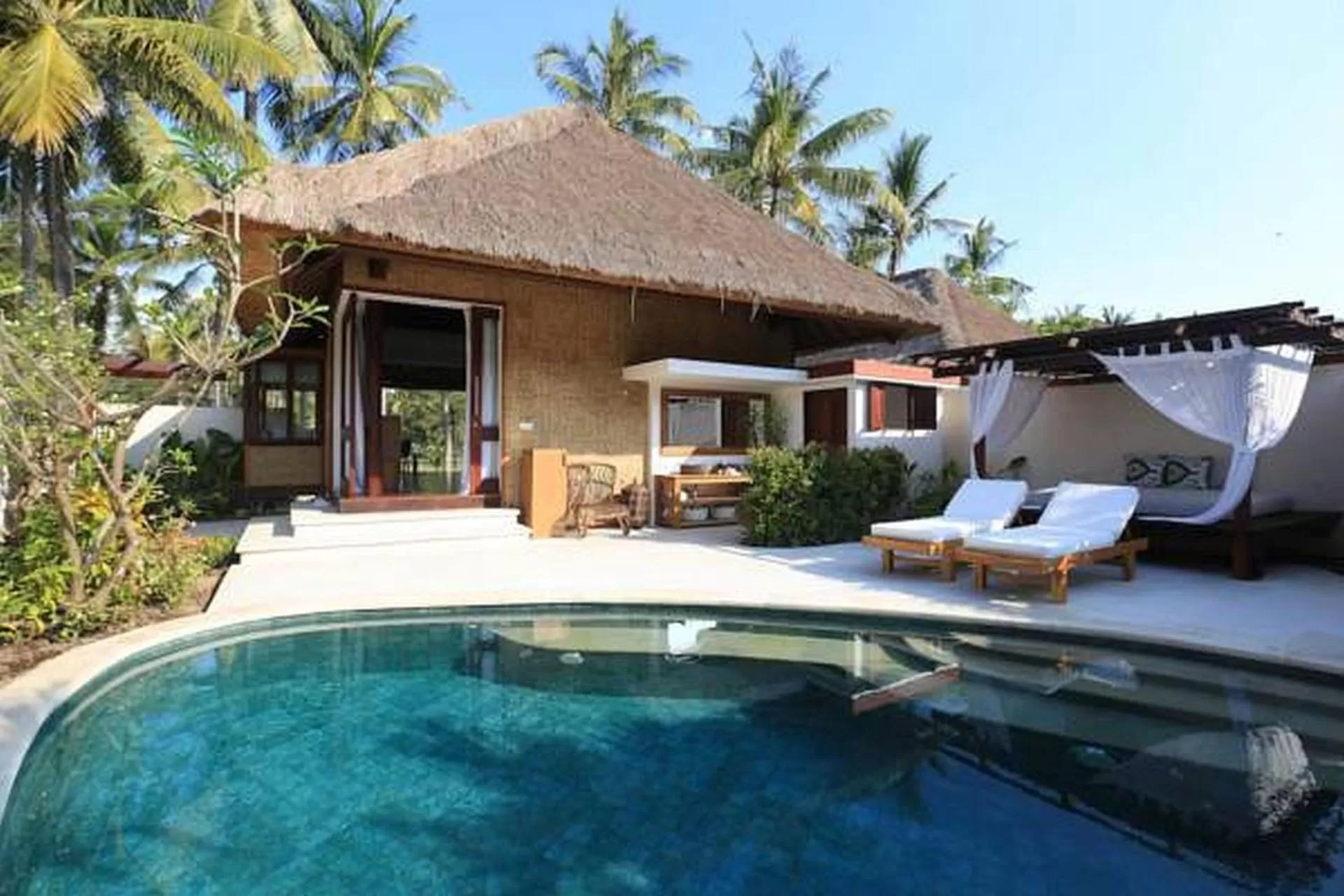 Swimming pool in Pondok Santi Estate