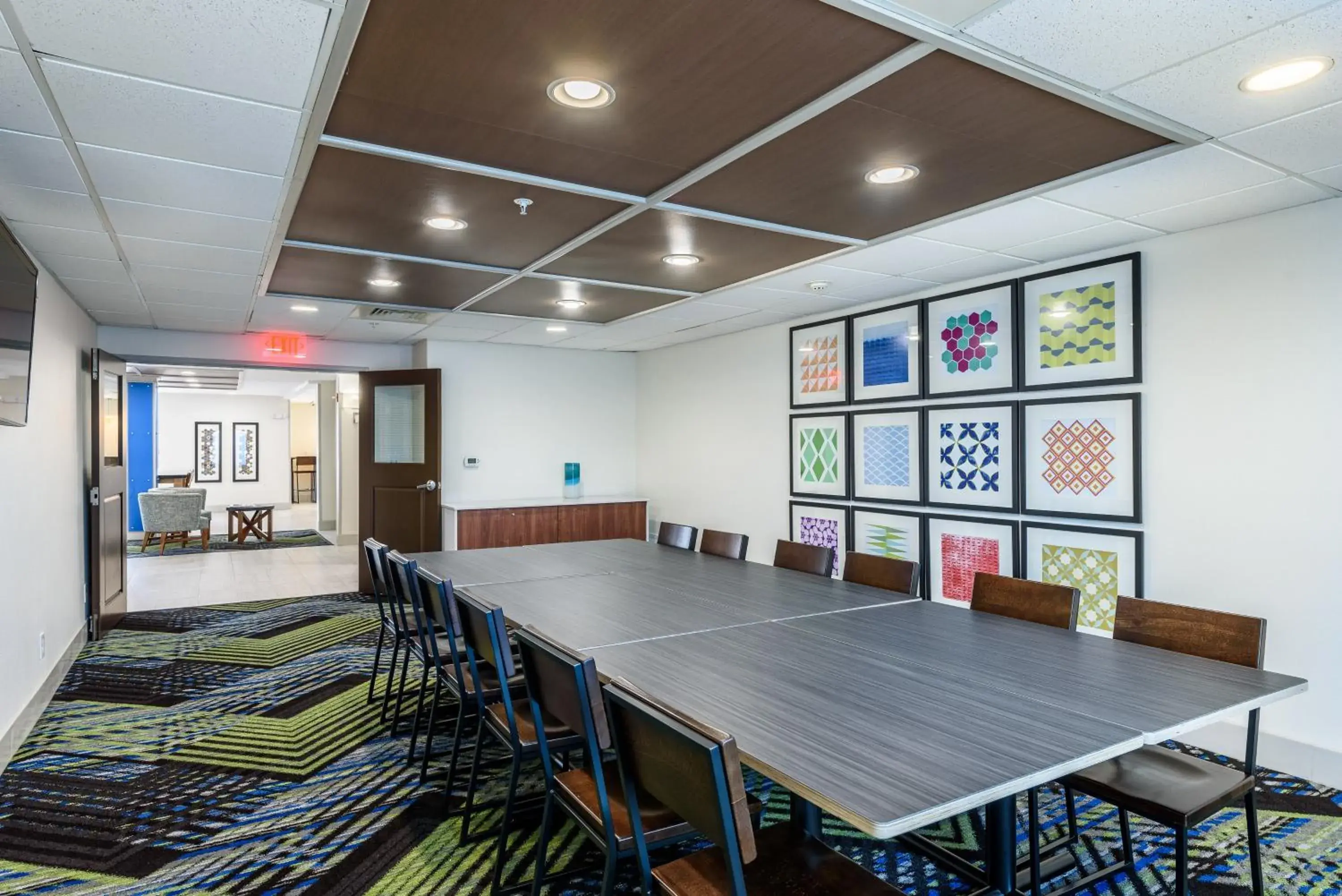Meeting/conference room in Holiday Inn Express Hotel and Suites Bastrop, an IHG Hotel