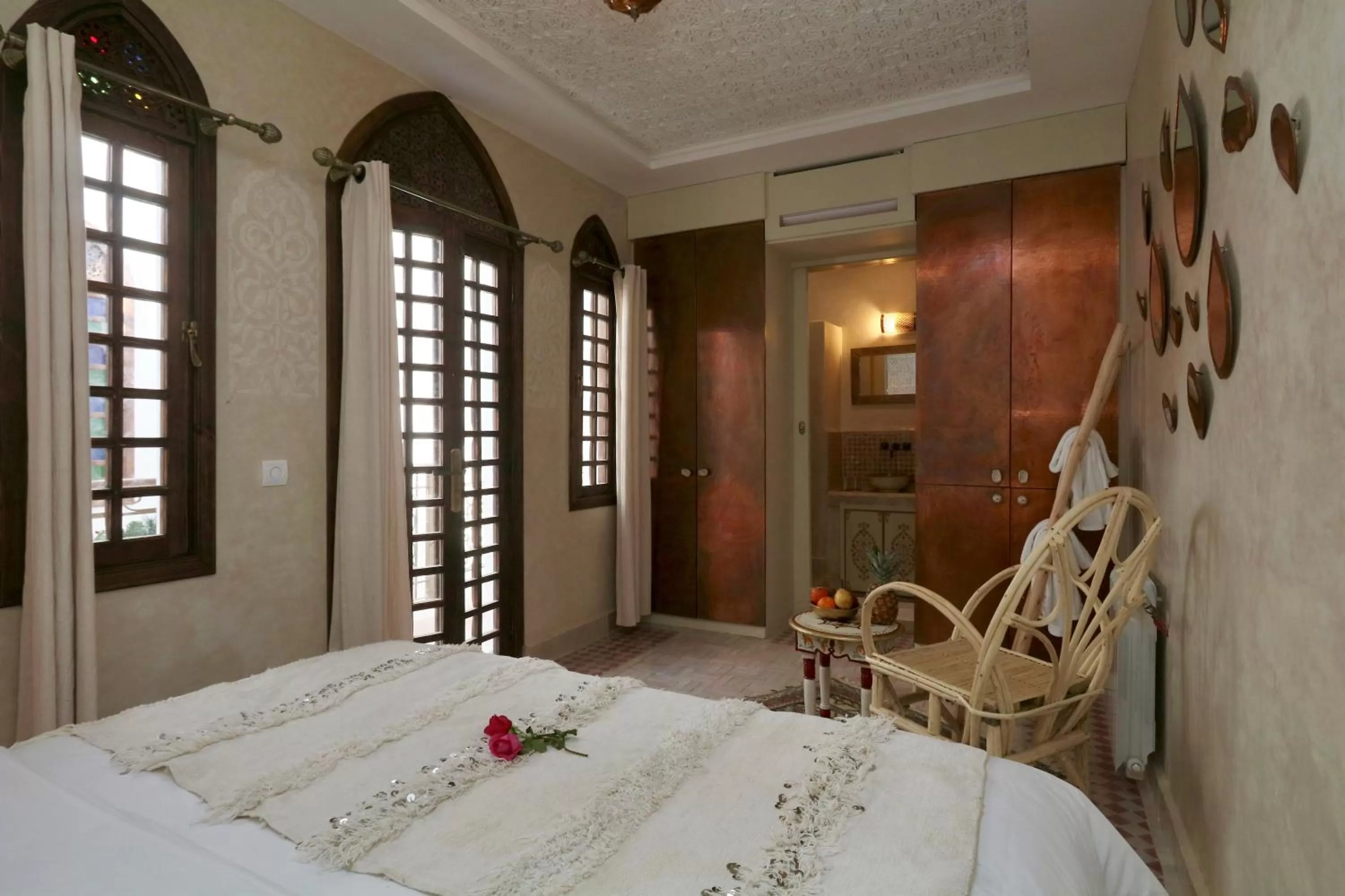 Bed in Riad Beata Bed & Breakfast