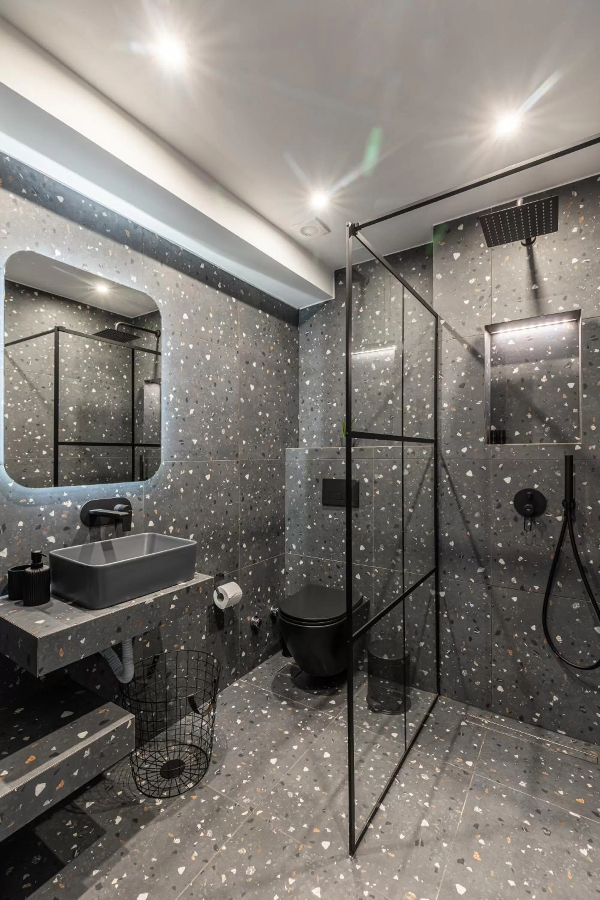 Bathroom in Ermoo Athens Modern Living