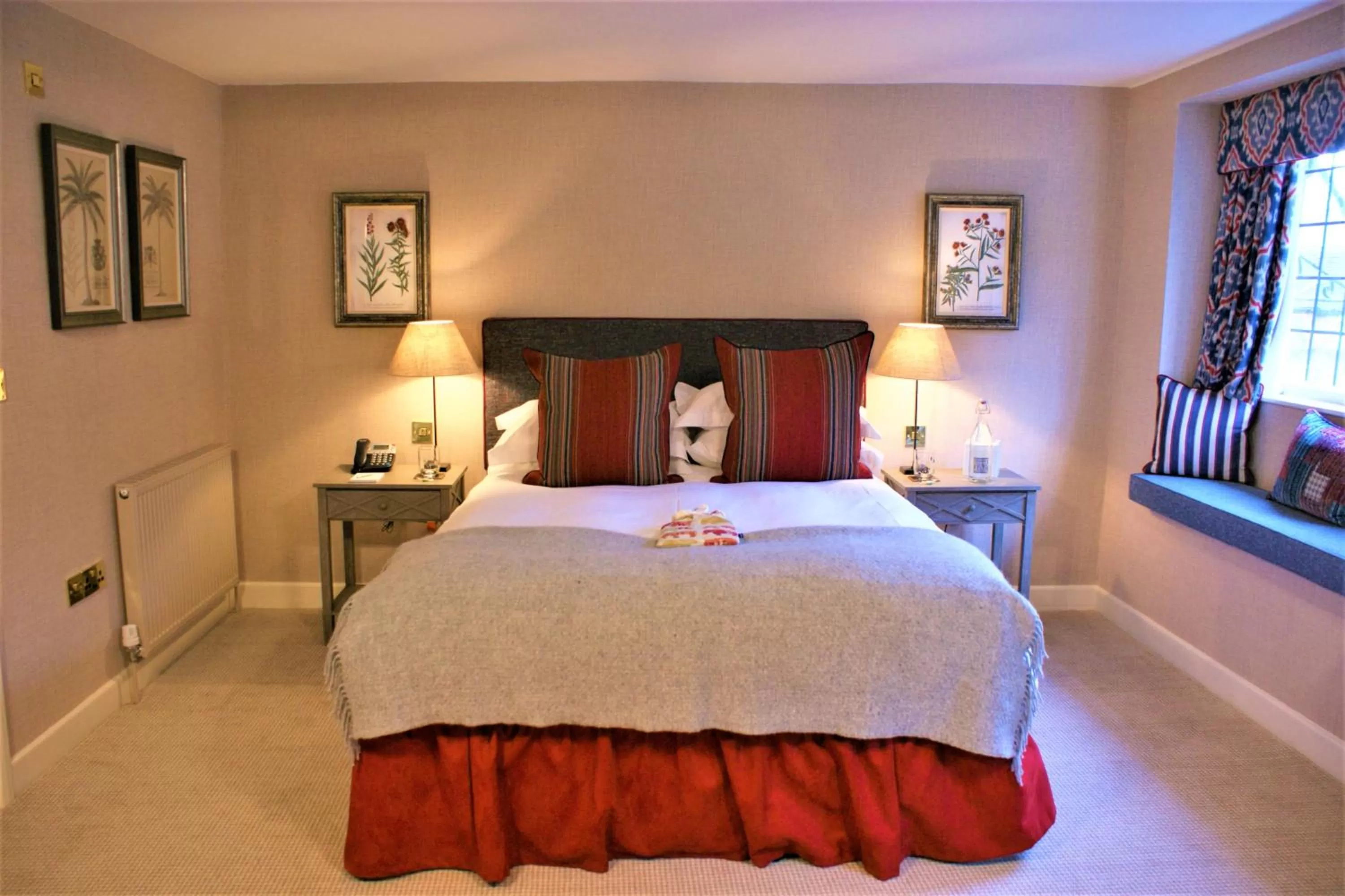 Bed in The Eastbury & Spa