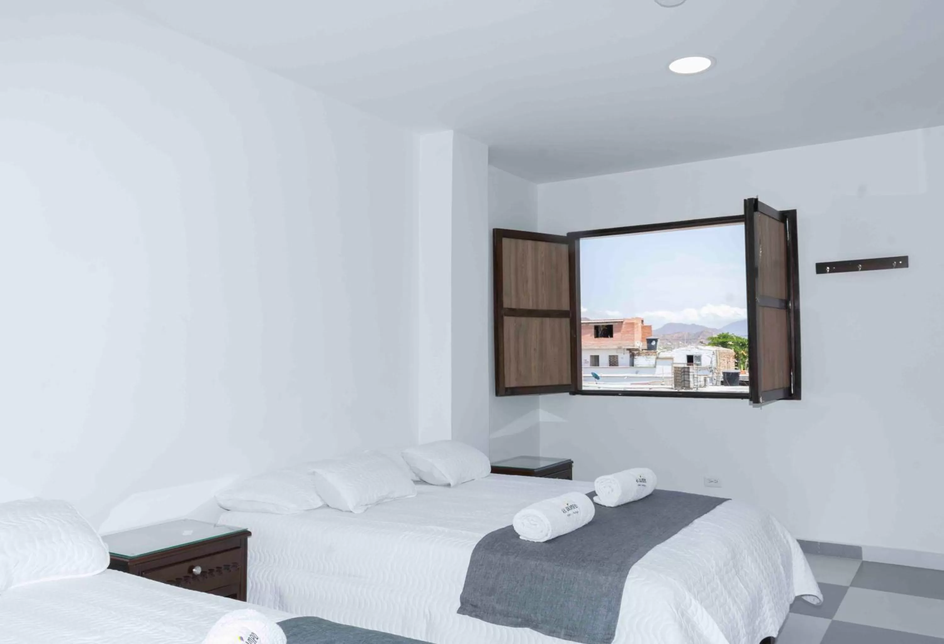 Photo of the whole room, Bed in Hotel El Olimpo