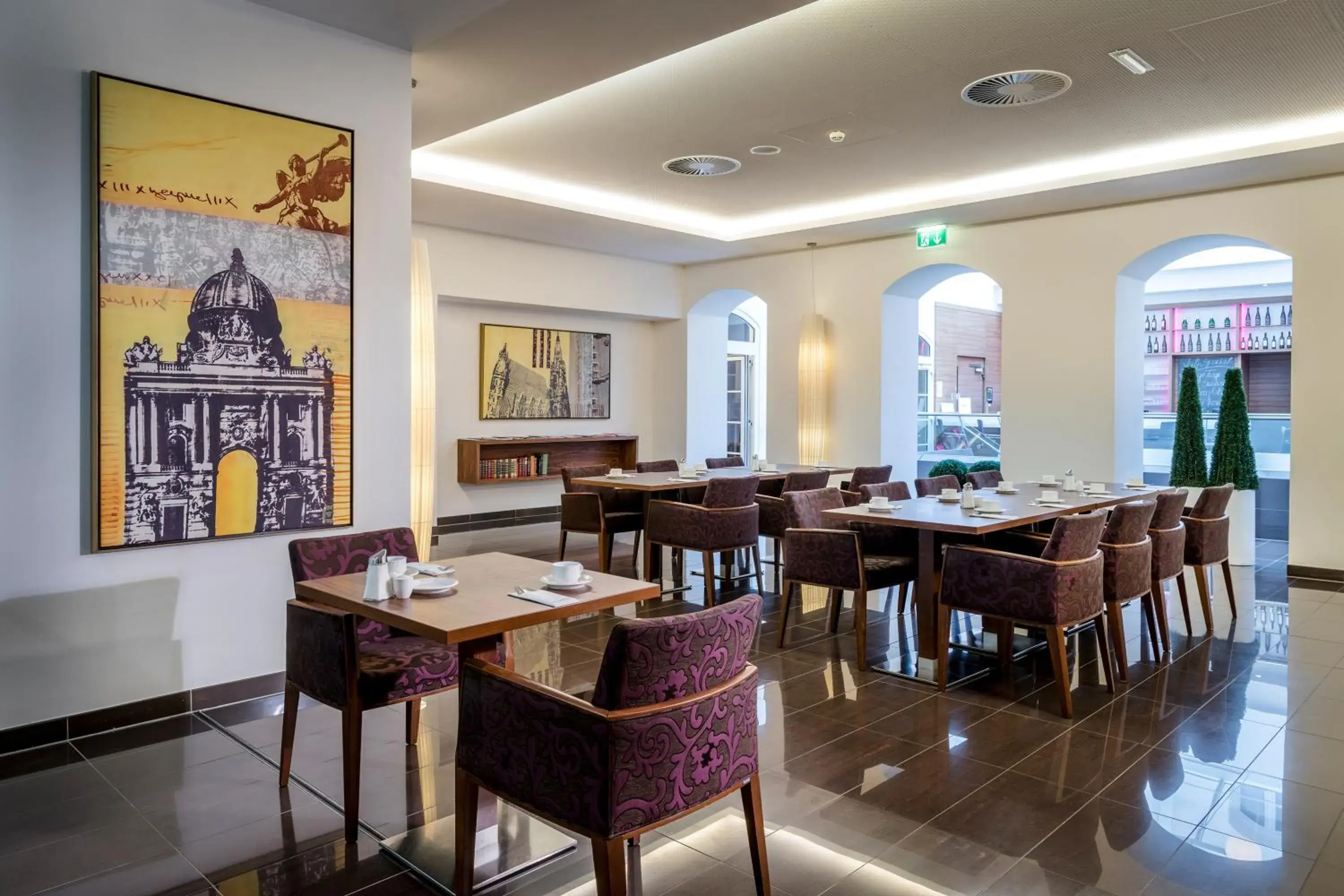 Breakfast, Restaurant/Places to Eat in Hotel Nestroy Wien