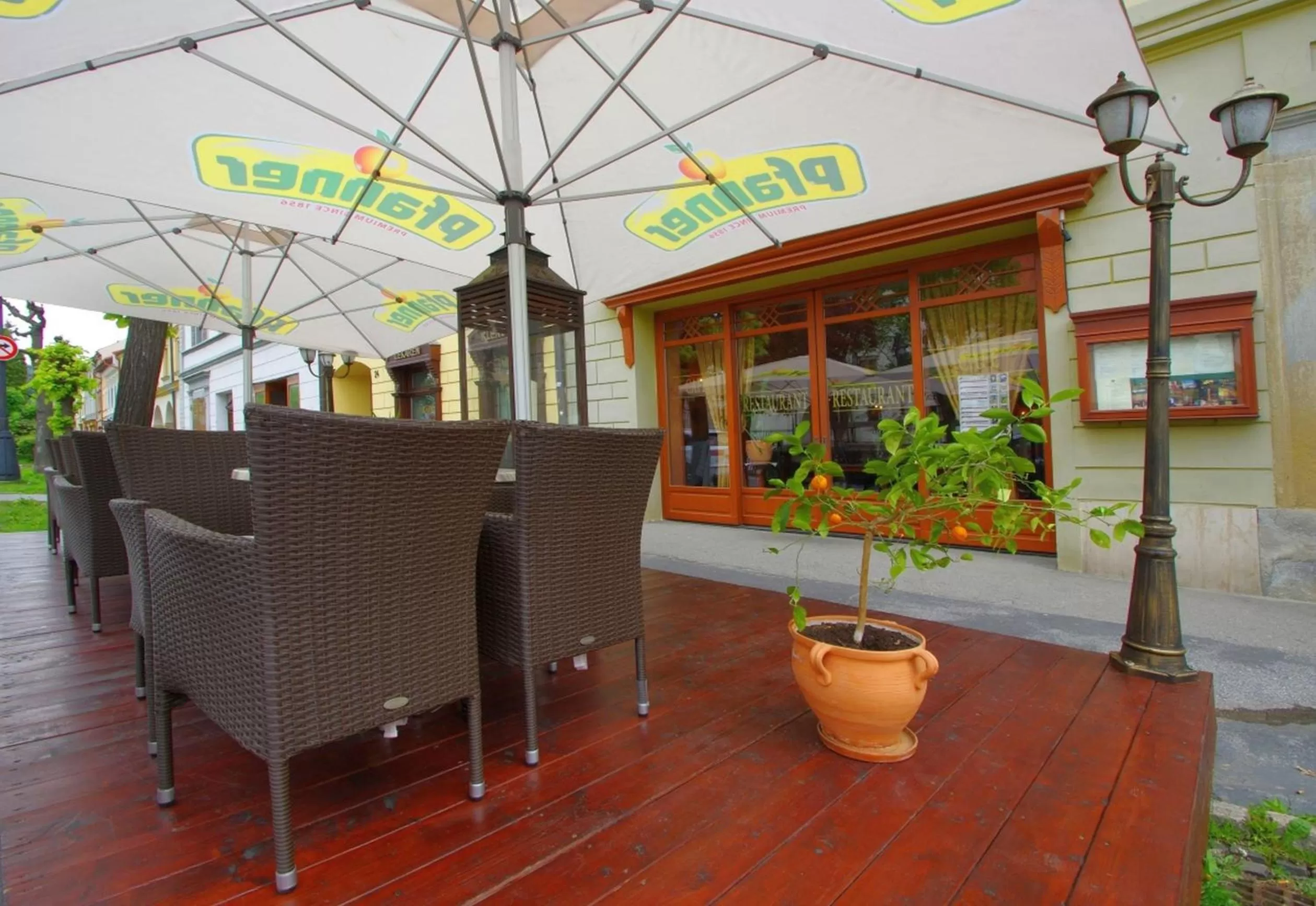 Patio in Hotel U Leva