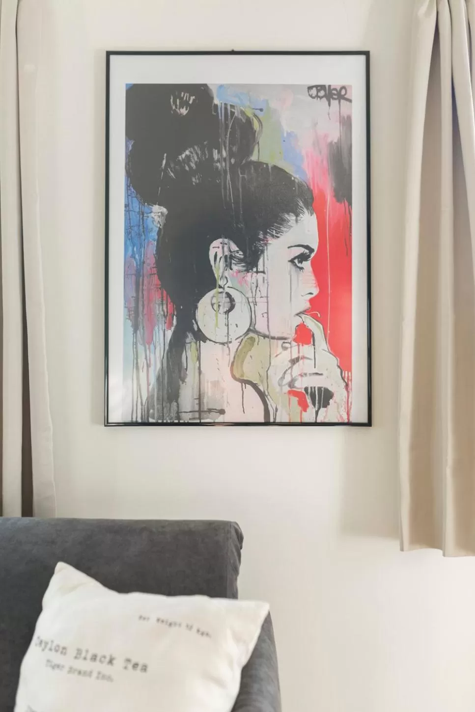 Decorative detail, Bed in The Athens Version Luxury Suites