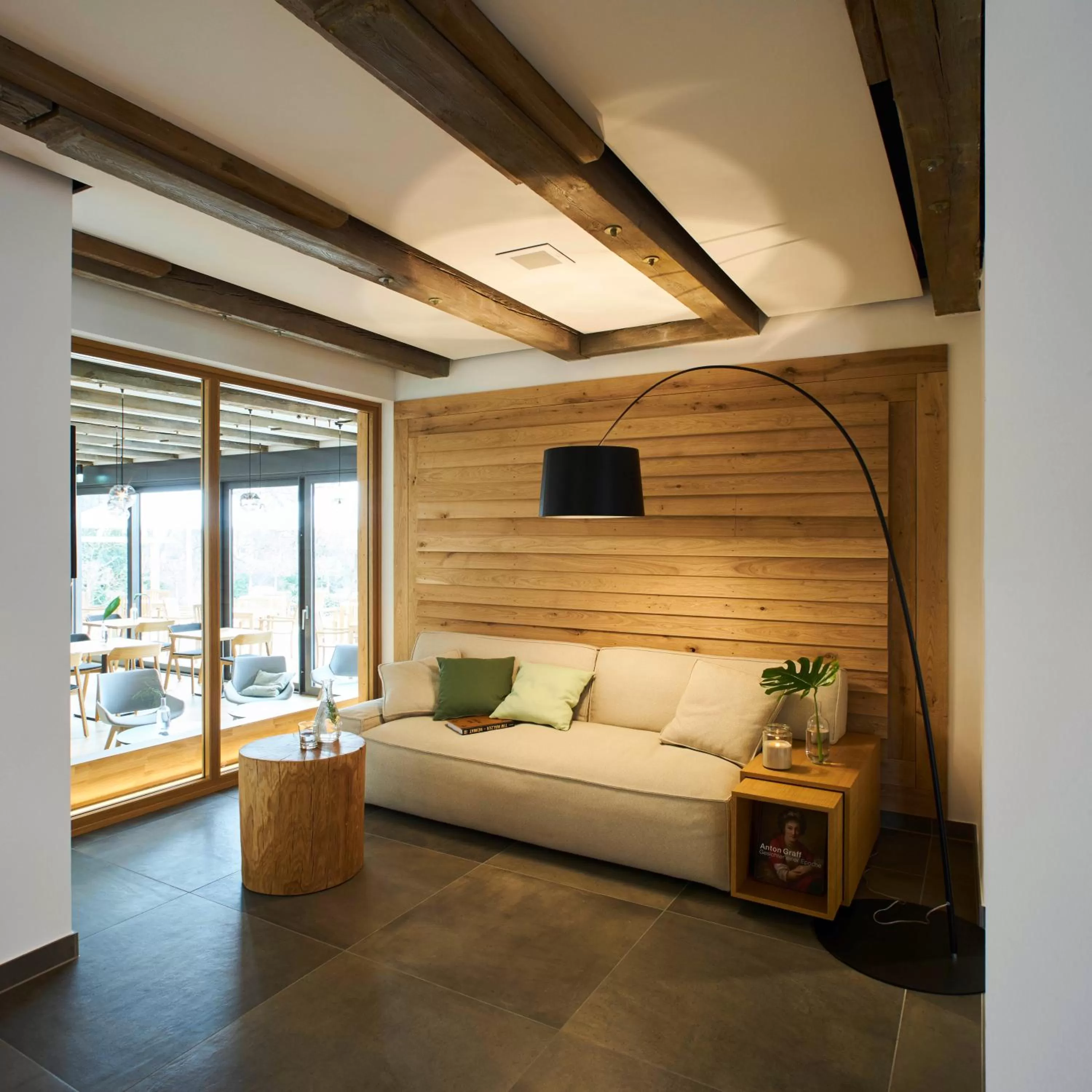 Communal lounge/ TV room in meinwolfsburg hotel auf dem rittergut vormals Yard Boarding Hotel