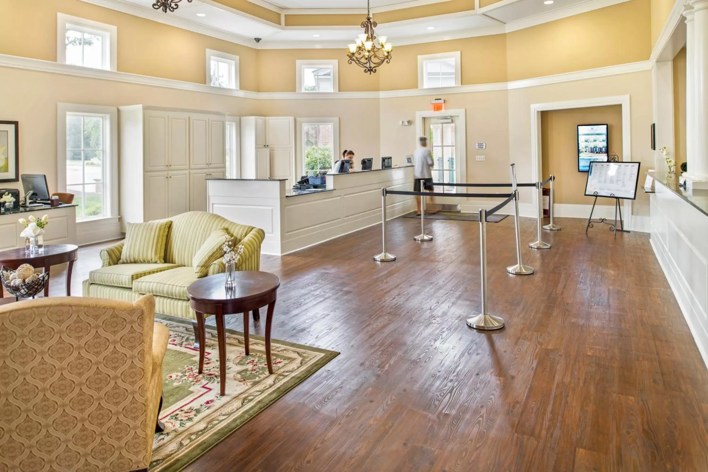 Lobby or reception in Hilton Vacation Club Greensprings Williamsburg Lobby or reception in Hilton Vacation Club Greensprings Williamsburg