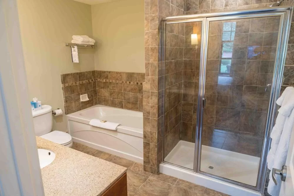 Toilet in The Appalachian at Mountain Creek