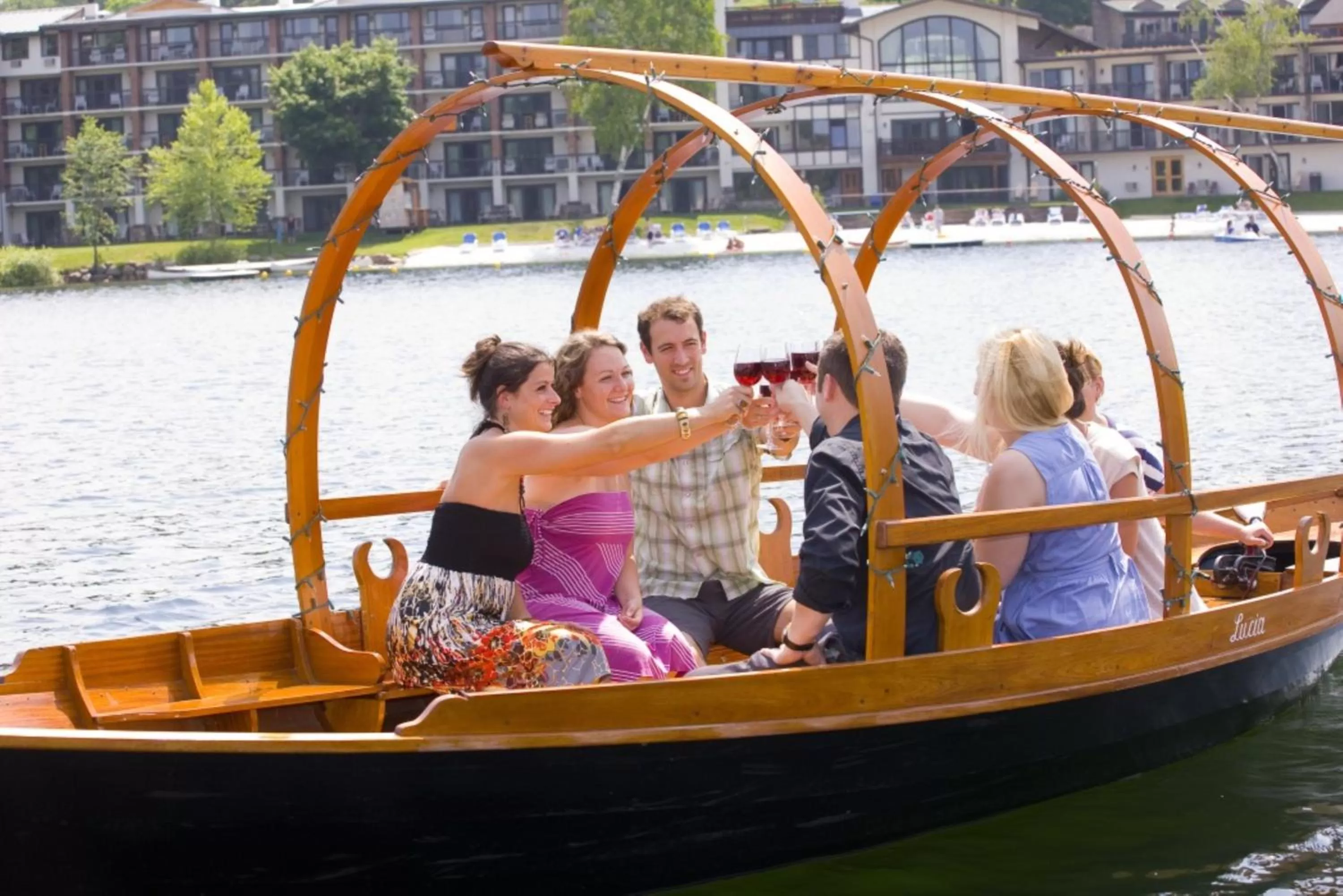 Beach in Golden Arrow Lakeside Resort