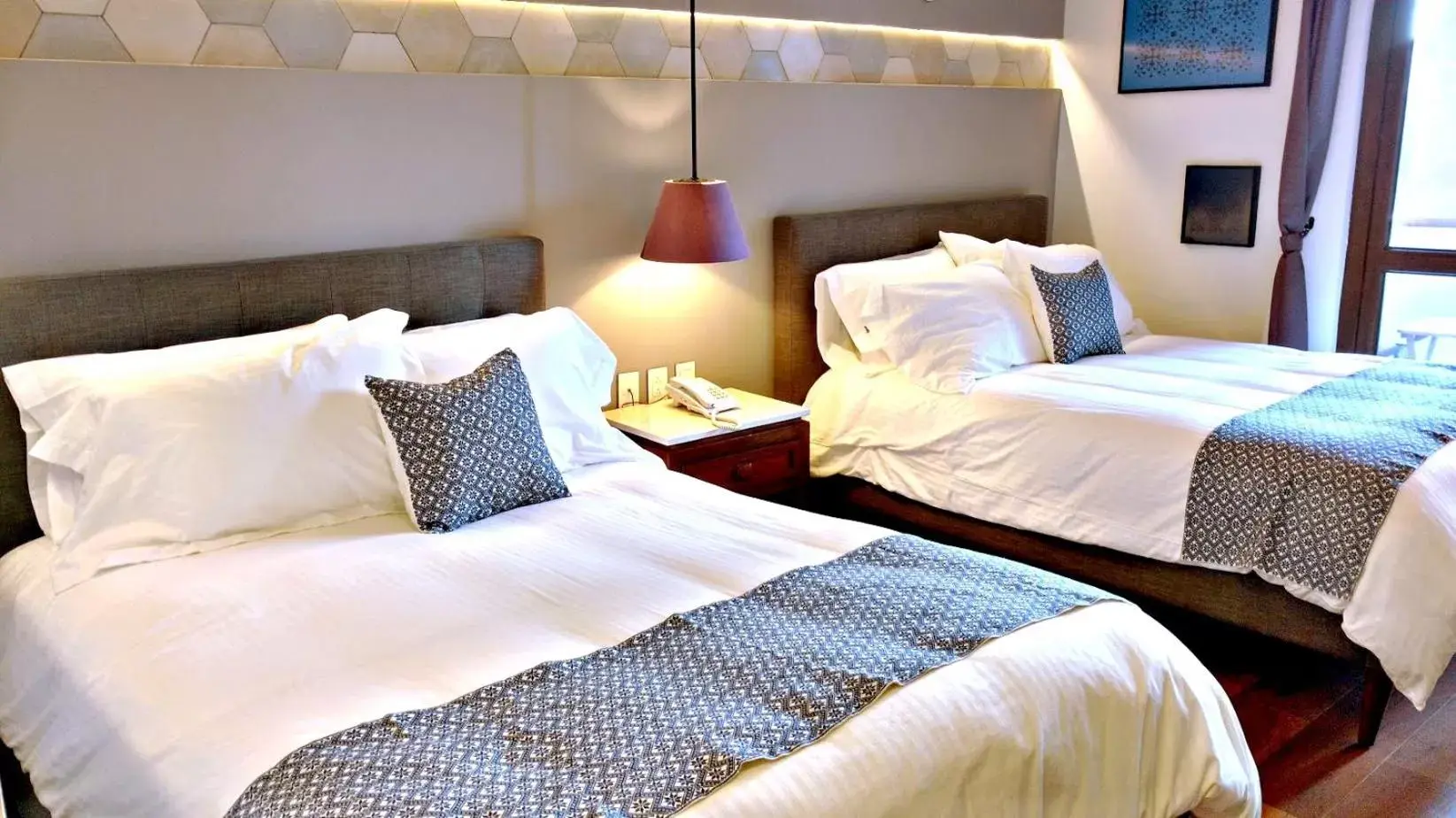 Bed in Casa Rosa Gran Hotel Boutique