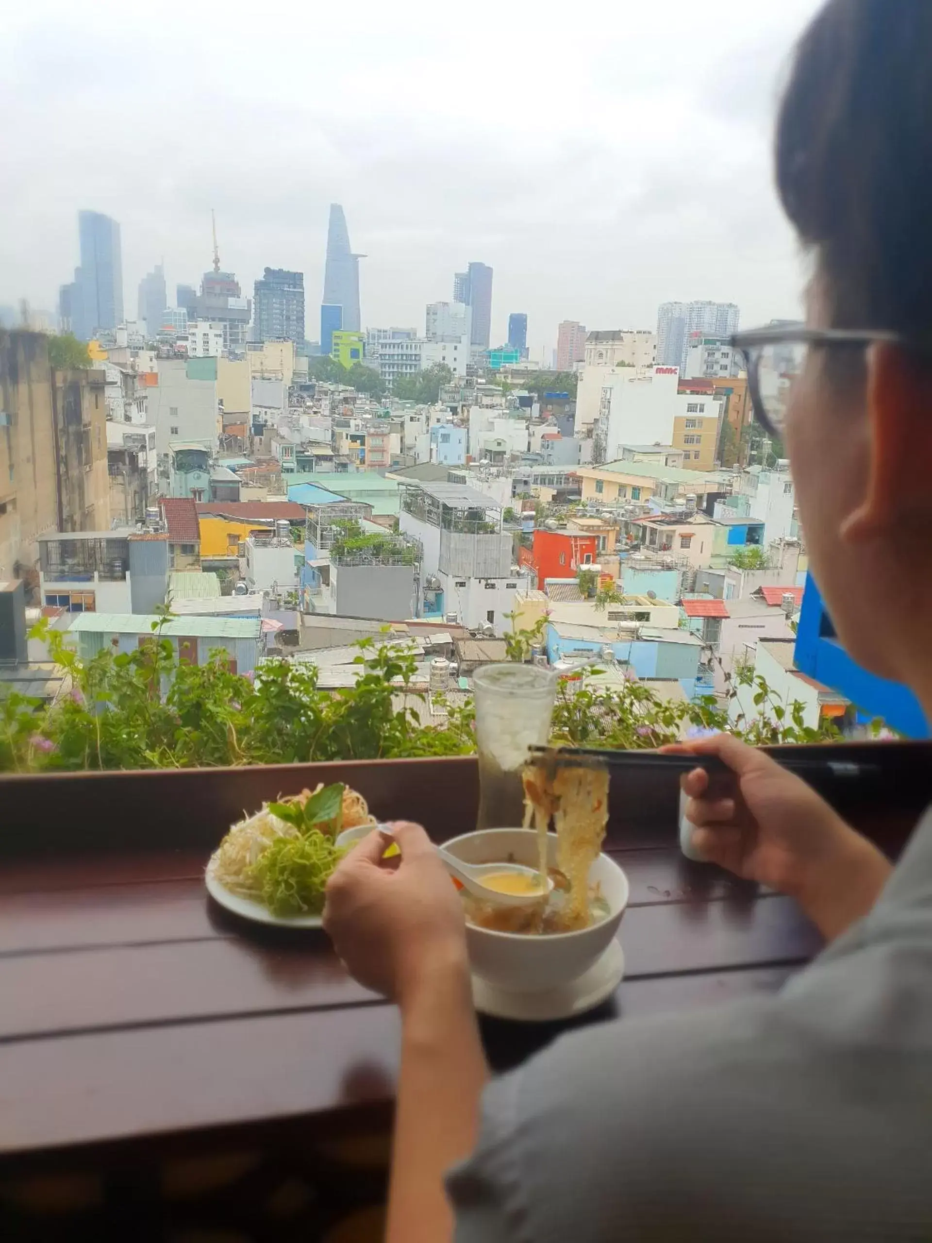 Breakfast in Duc Vuong Saigon Hotel - Bui Vien