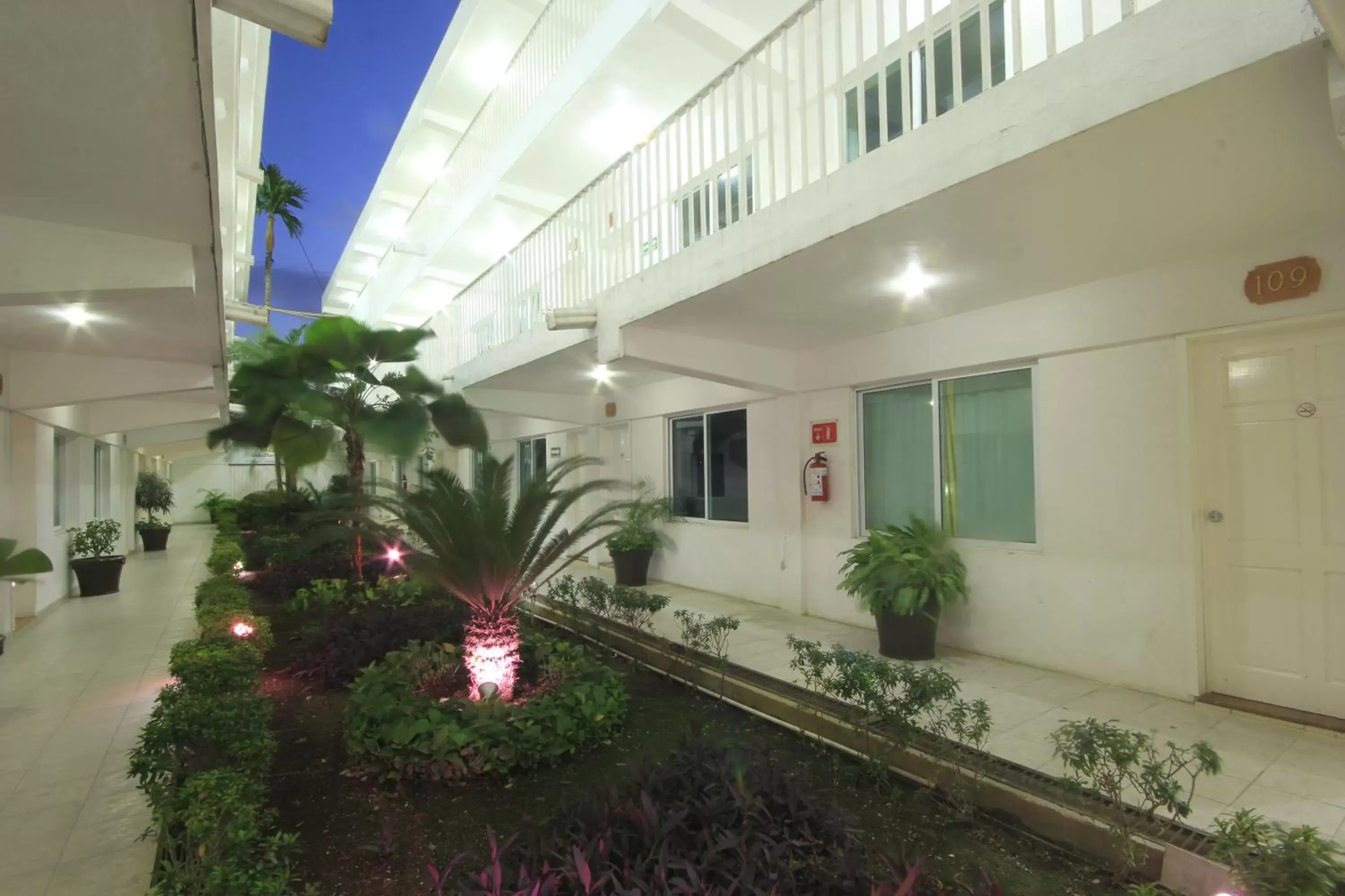 Garden in Hotel Casa Blanca