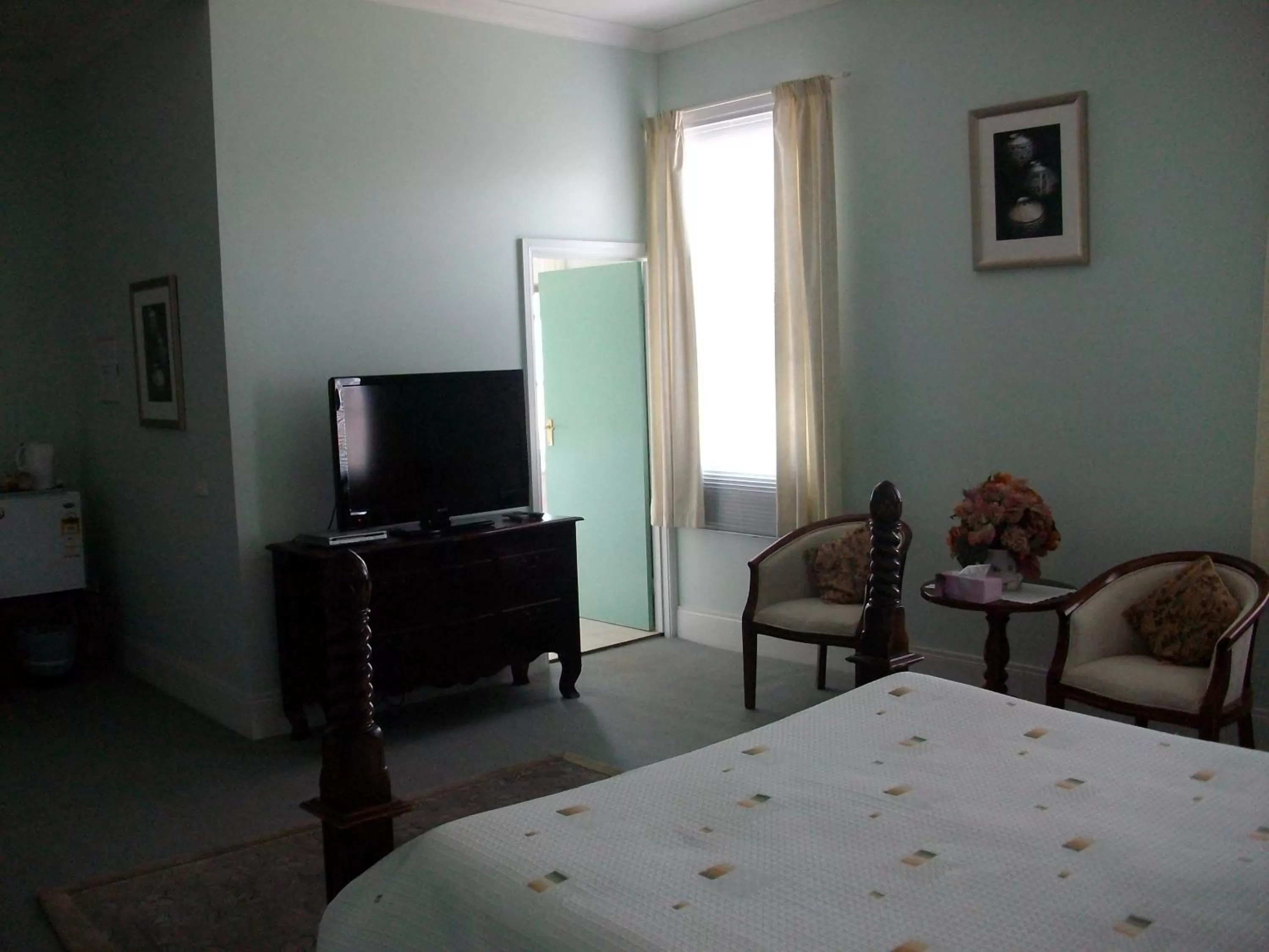 Decorative detail, Bed in Stella's Dromana Hotel