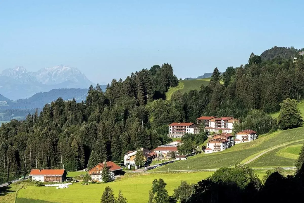 Mountain view in MONDI Resort und Chalet Oberstaufen