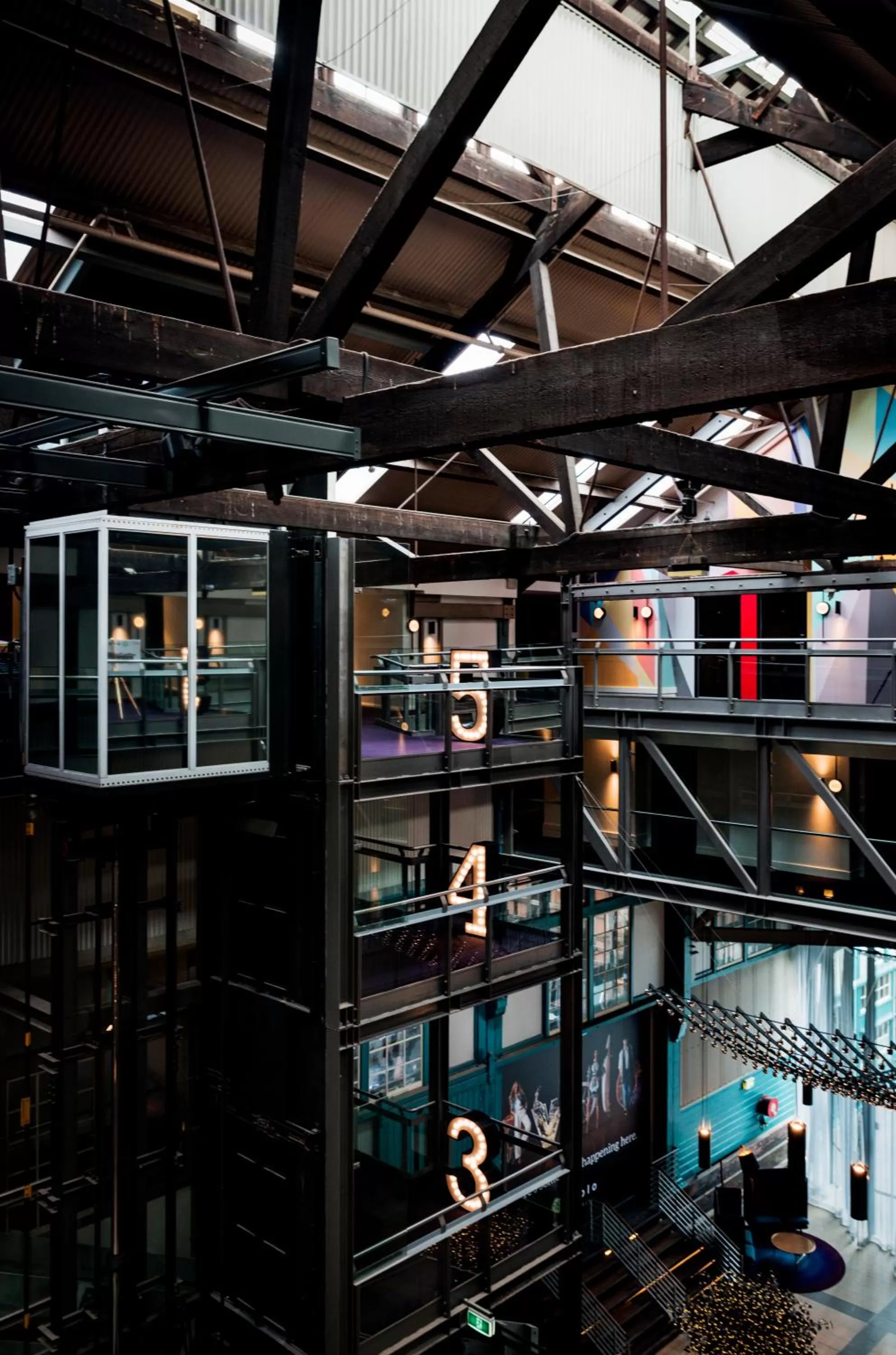 Decorative detail in Ovolo Sydney Woolloomooloo, a Wyndham Hotel