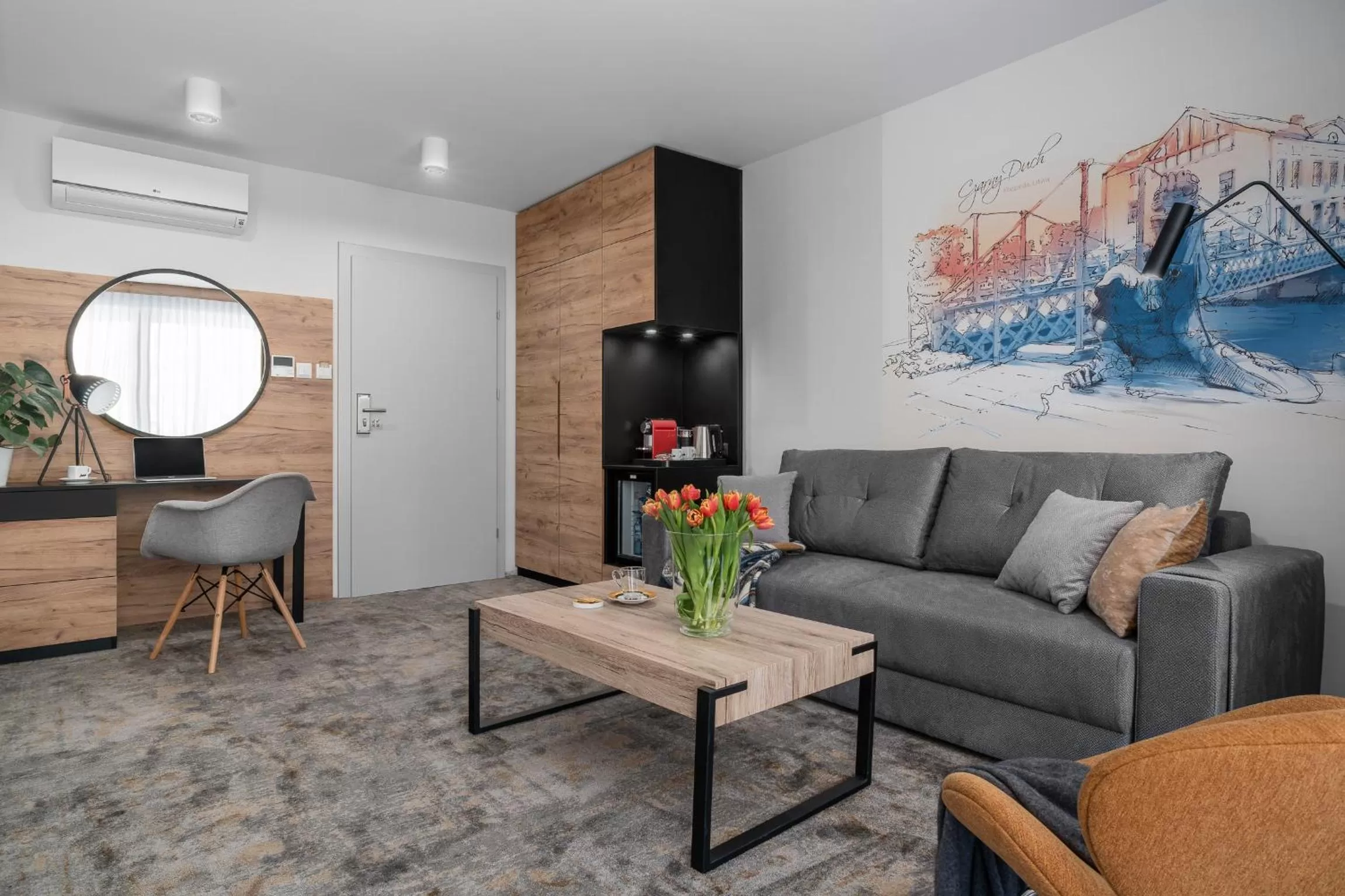 Living room in Rezydencja Morski Tygiel