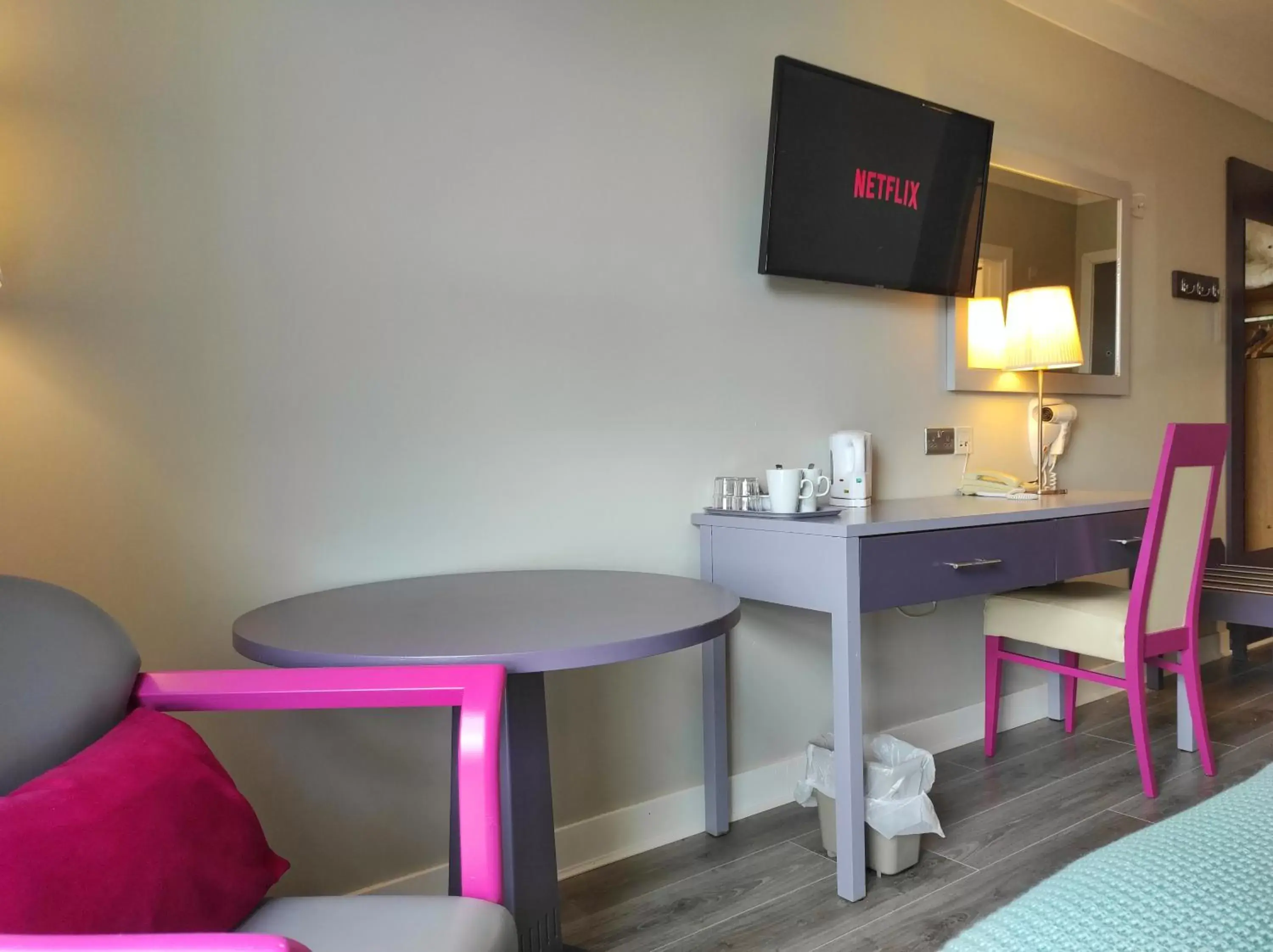 TV/Entertainment Center in Kilkenny House Boutique Hotel