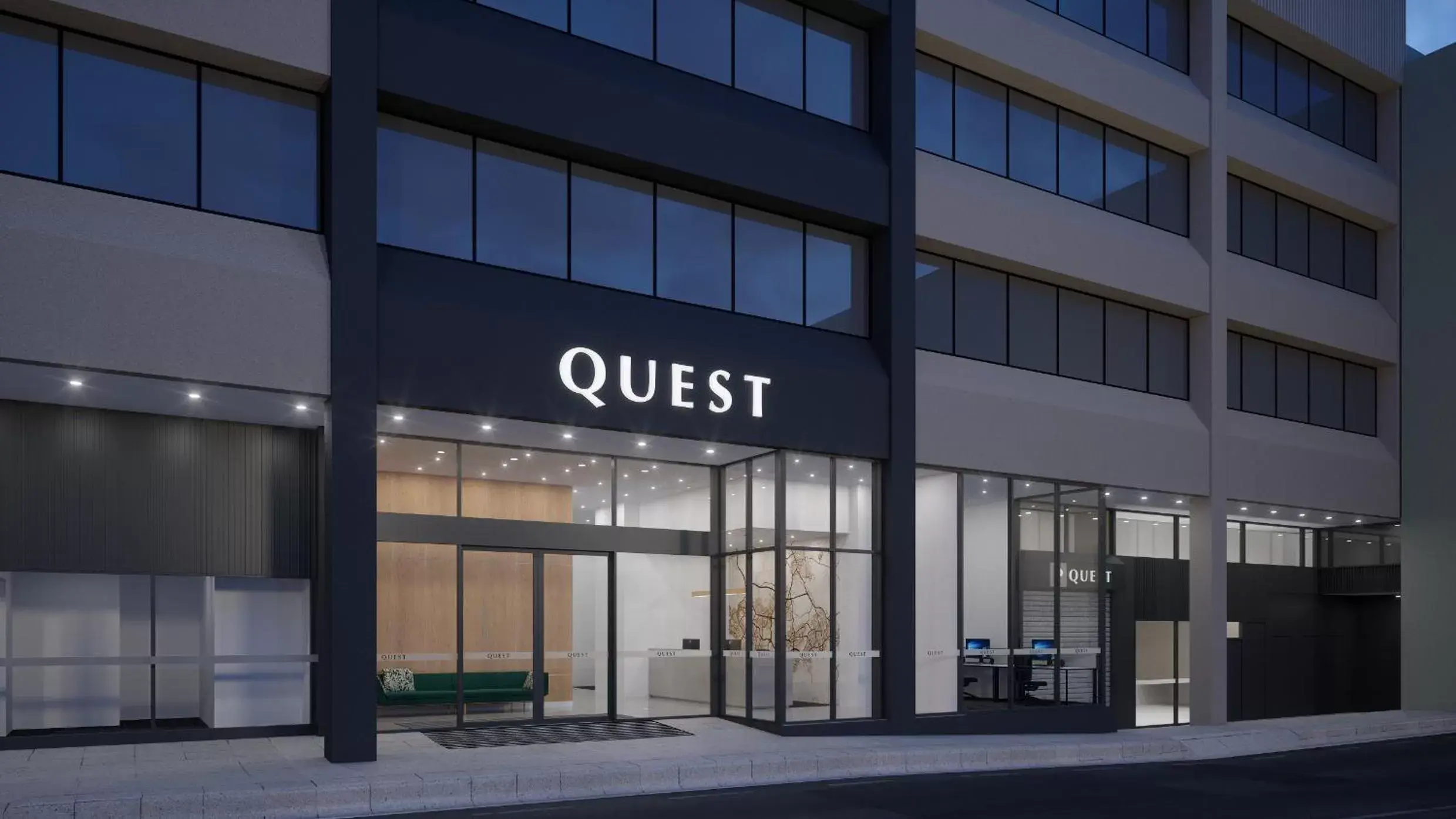 Facade/entrance in Quest Canberra City Walk