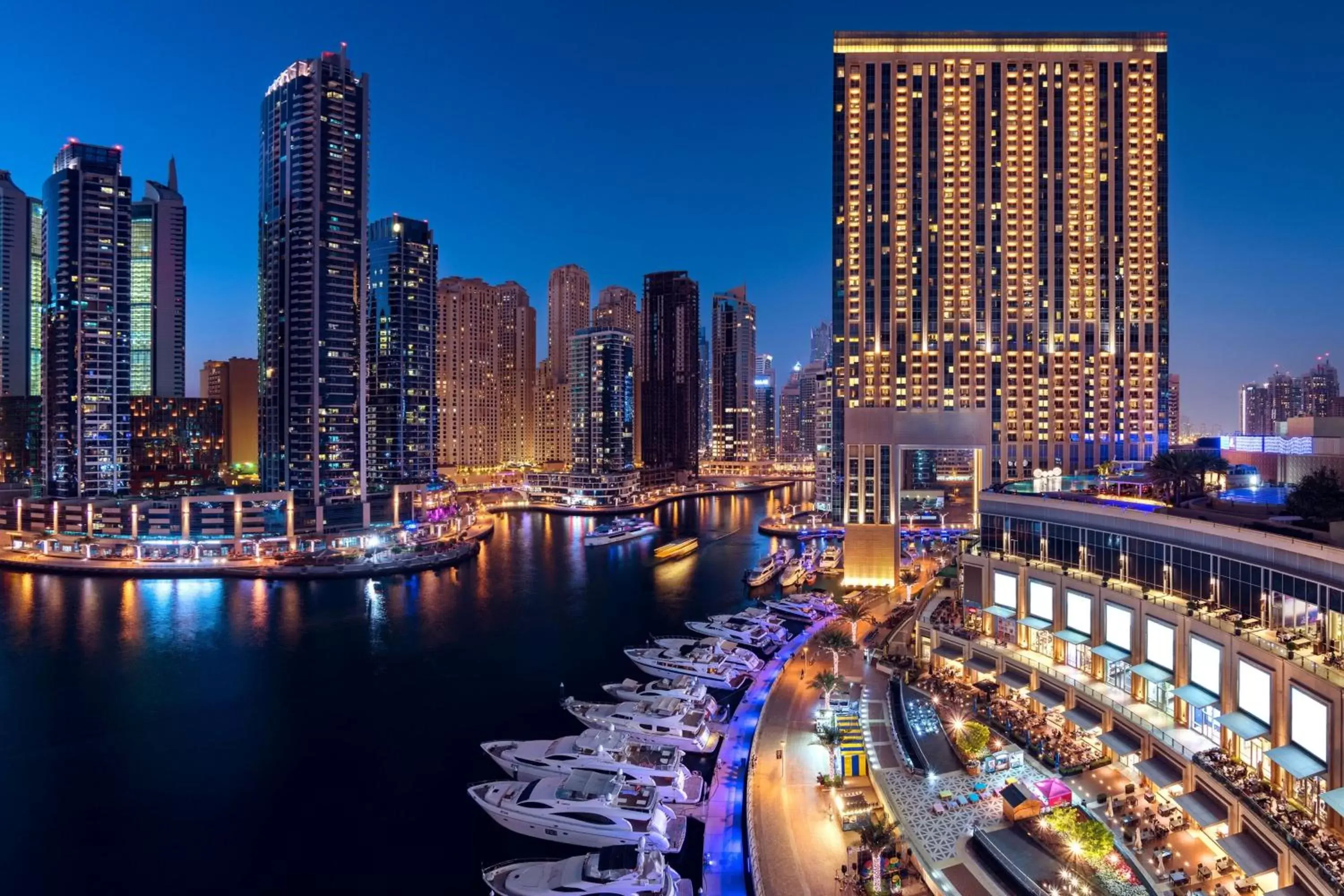 Property building in Address Dubai Marina