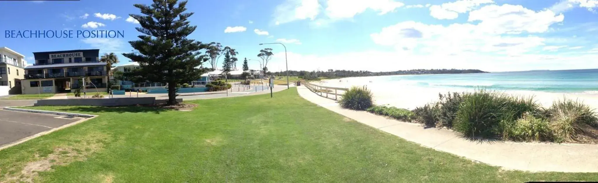 Beach in Beachhouse Mollymook