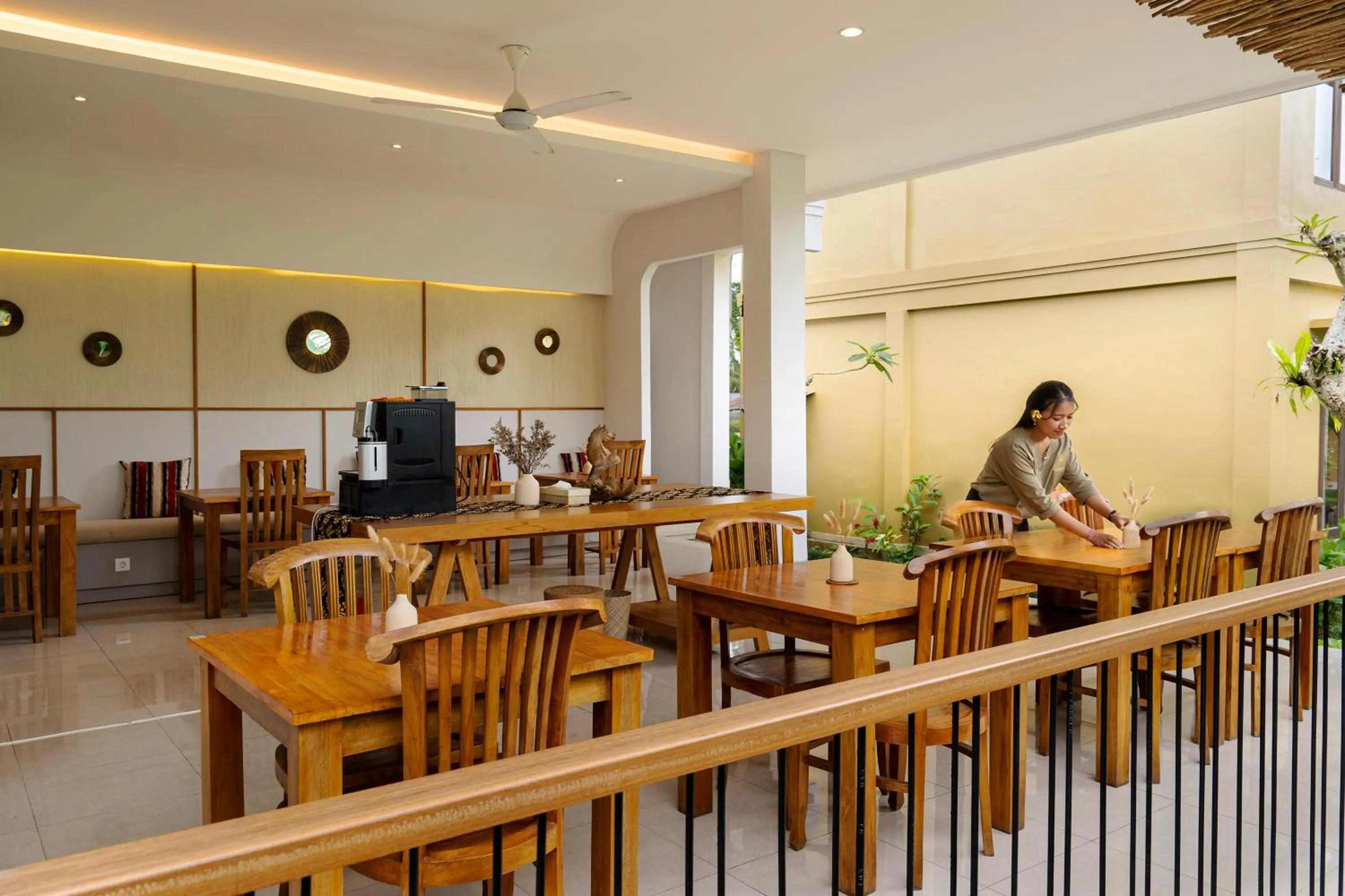 Restaurant/places to eat in Kubu Bali Baik Villa & Resort - CHSE Certified