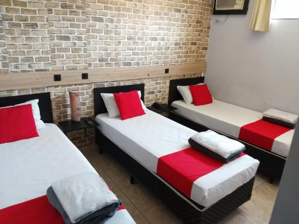 Bedroom, Bed in Hotel Urban