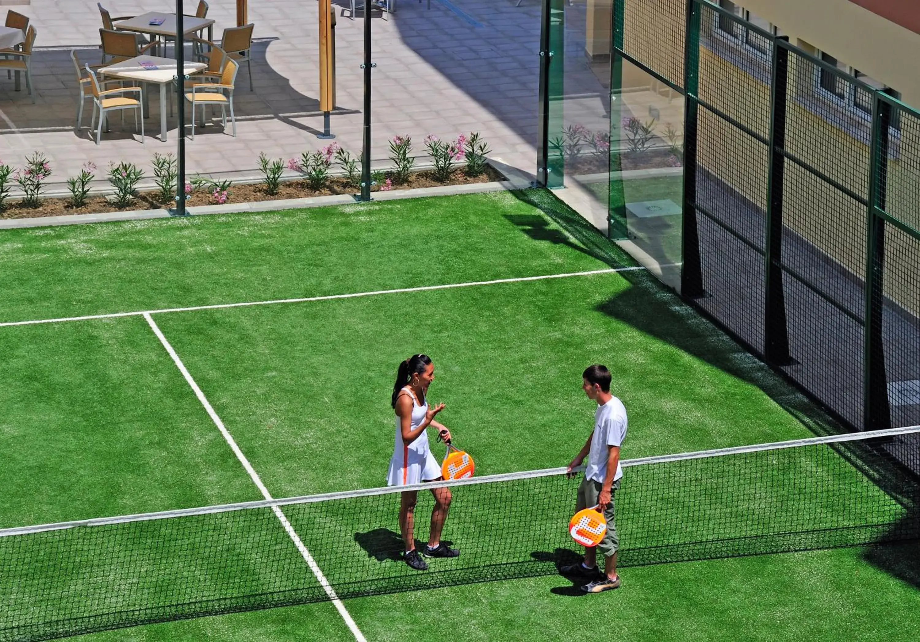 Squash, Tennis/Squash in Hotel Isla de Cabrera