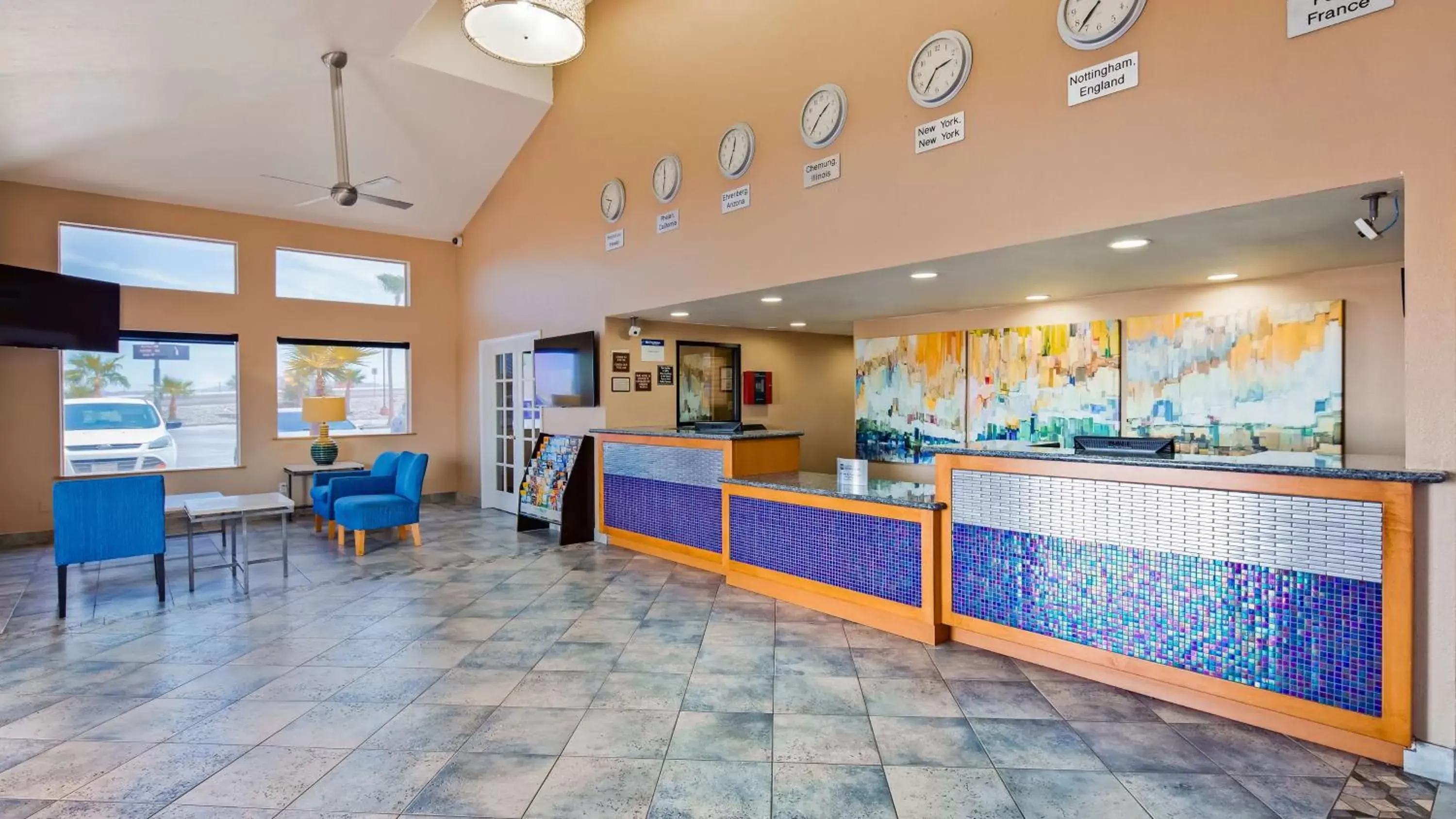 Lobby or reception in Best Western Desert Oasis Lobby or reception in Best Western Desert Oasis