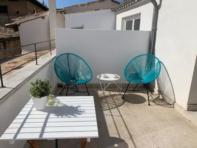 Decorative detail, Balcony/Terrace in Can Savella - Turismo de Interior