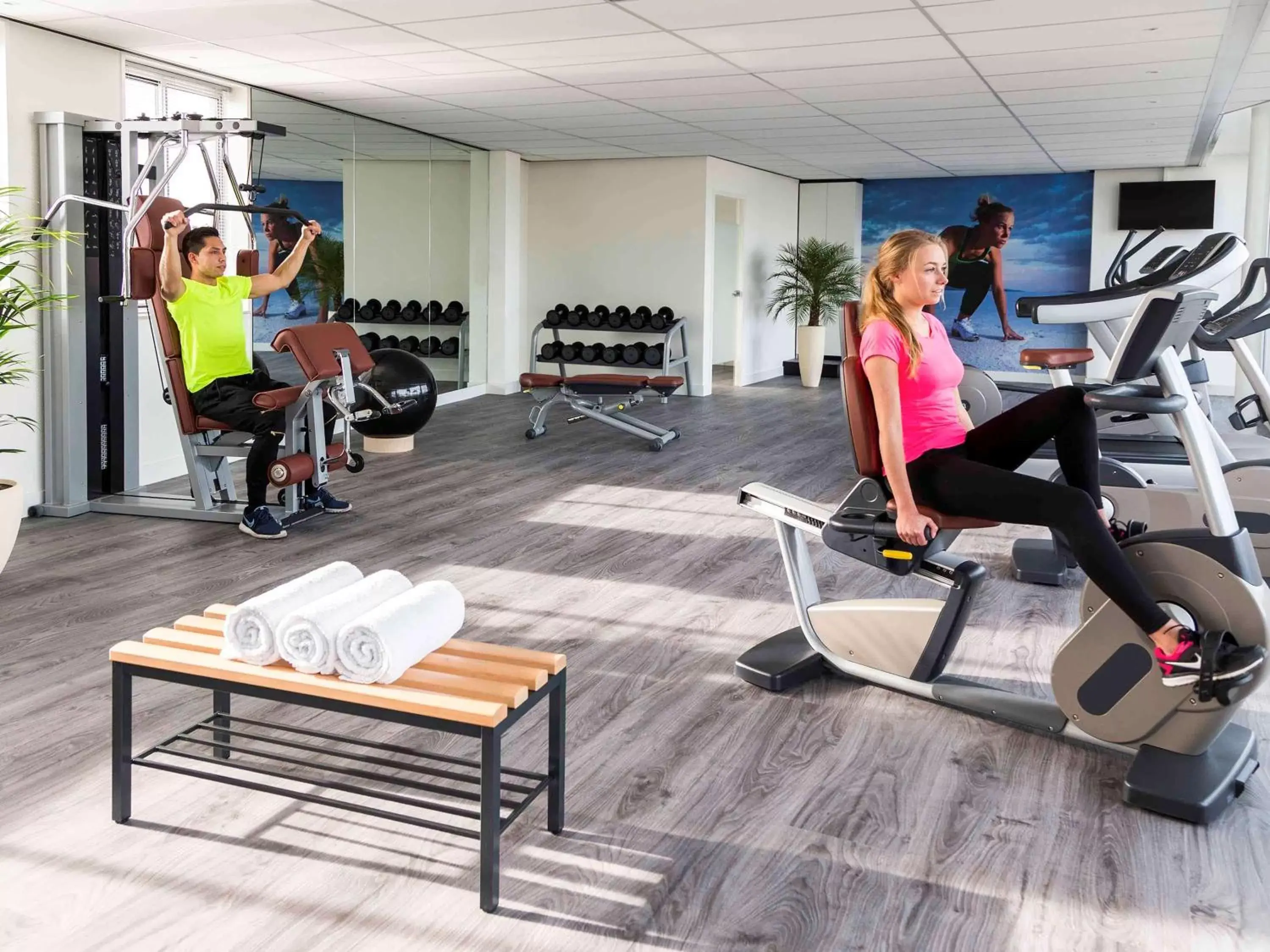 On site, Fitness Center/Facilities in Novotel Den Haag City Centre, fully renovated