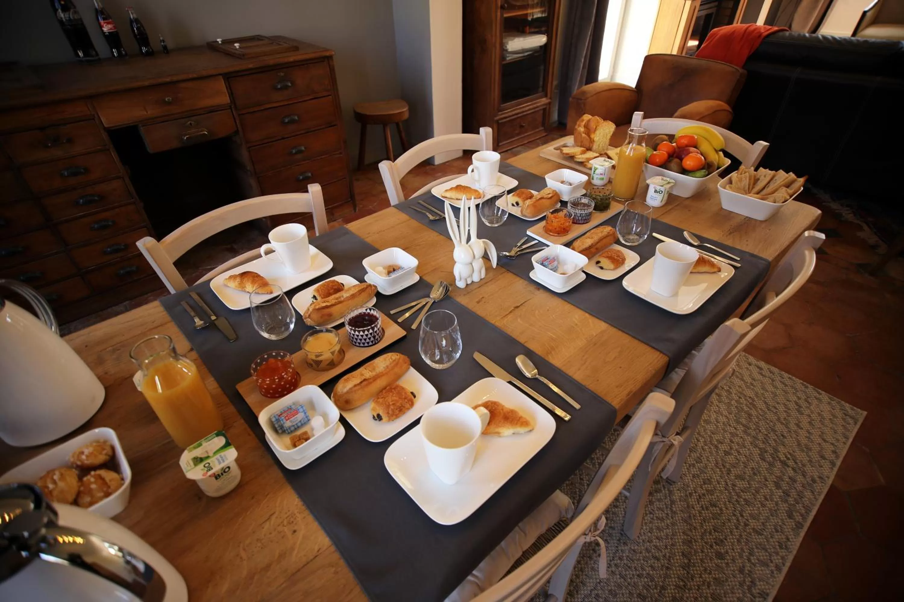 Breakfast in Les Rêves de Flamboin