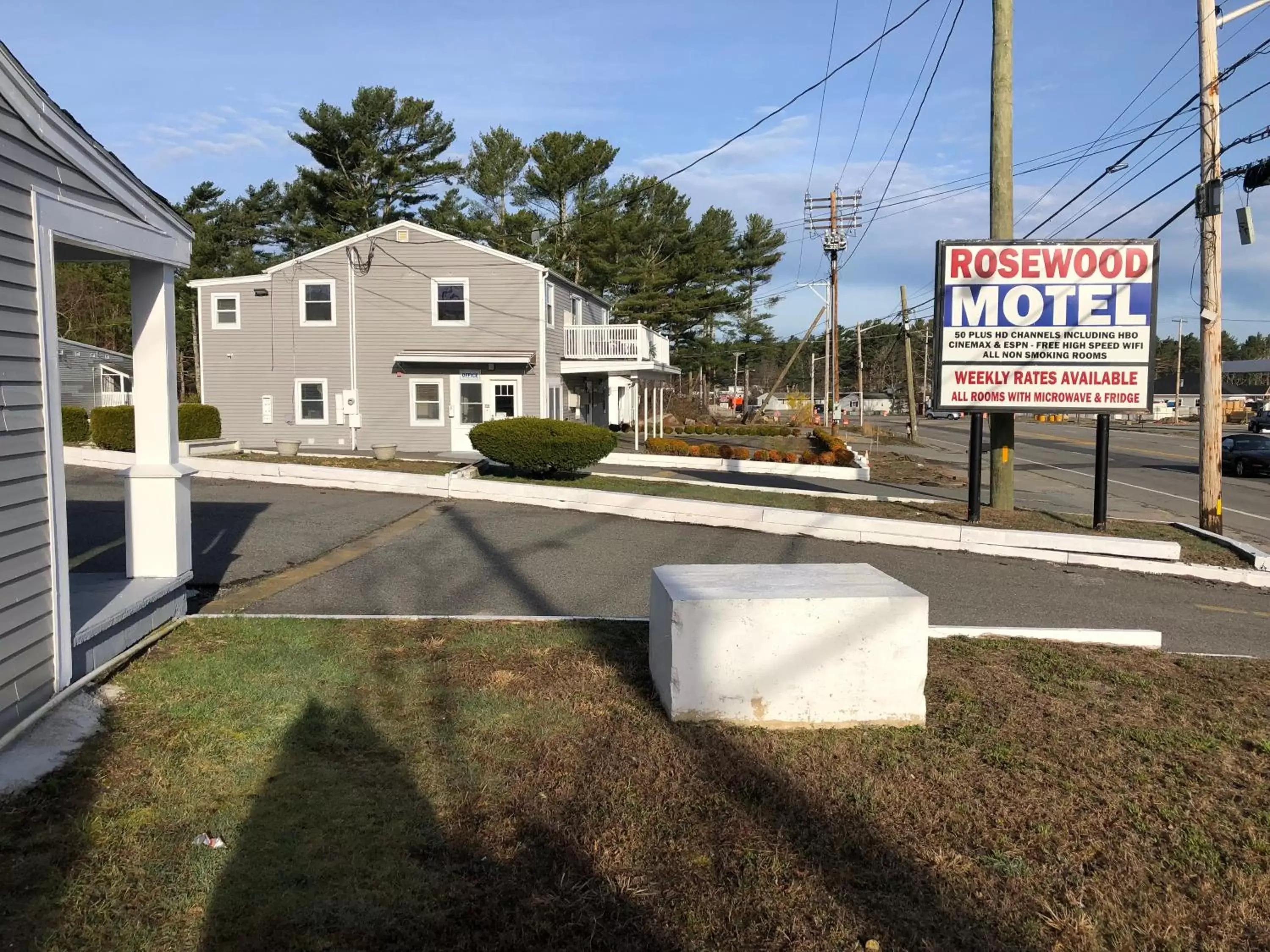 Property Building in Rosewood Motel