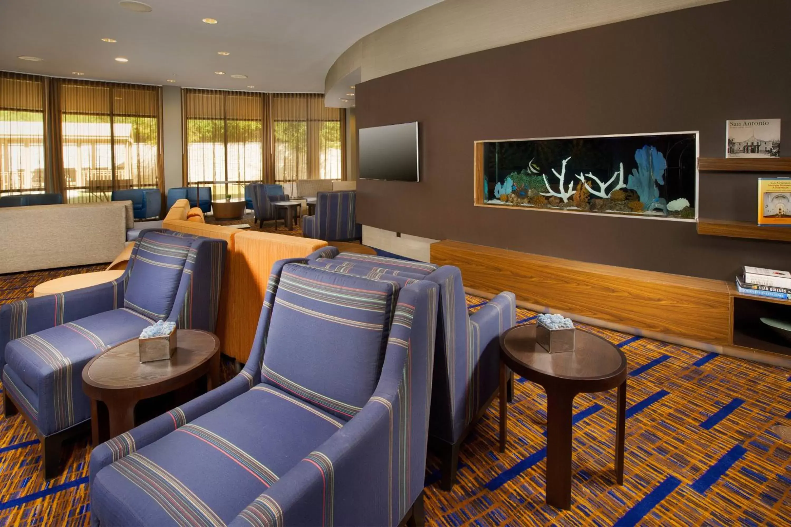 Lobby or reception in Courtyard by Marriott San Antonio SeaWorld/Lackland