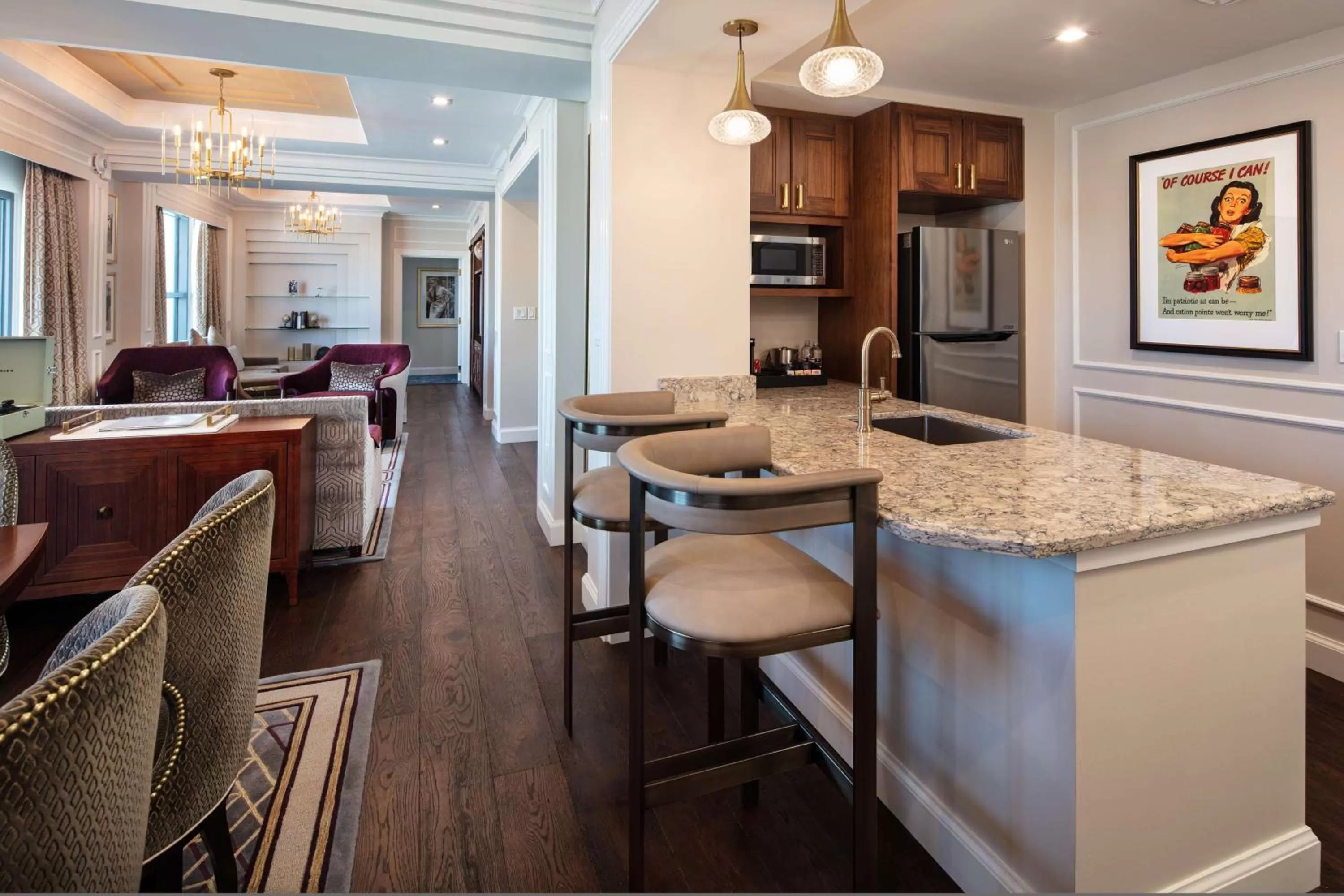 Kitchen or kitchenette in The Higgins Hotel New Orleans, Curio Collection by Hilton