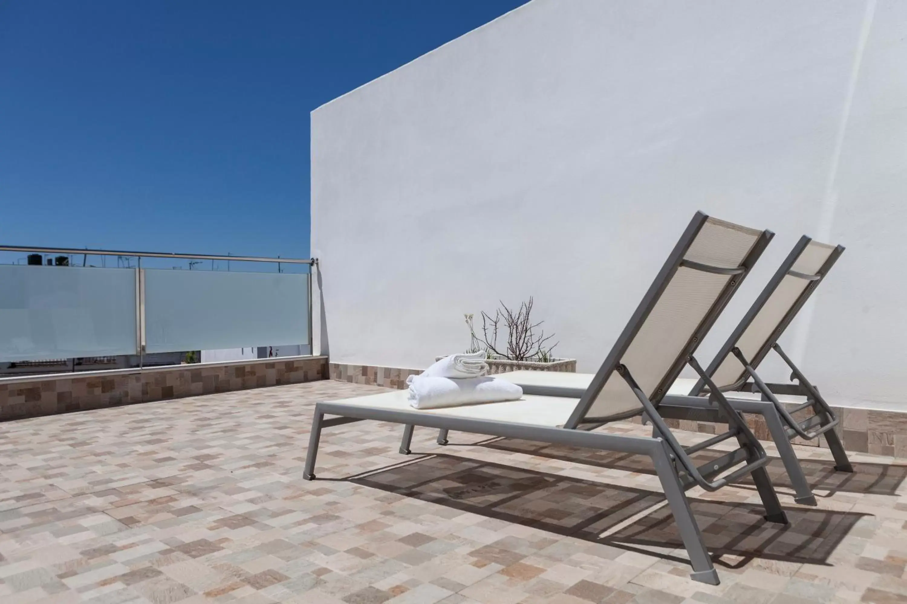 Balcony/Terrace in Hotel Don Paco