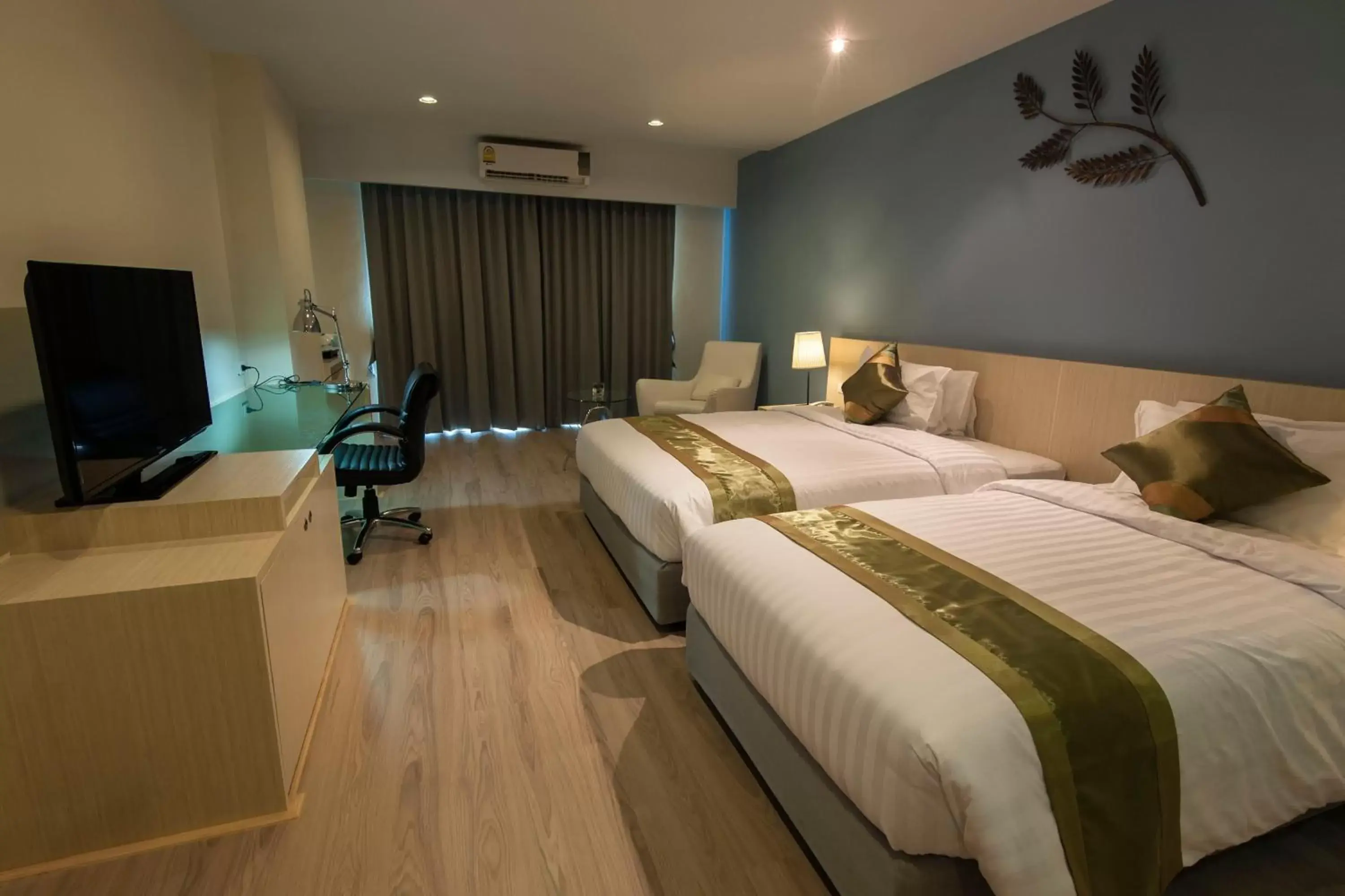 Bedroom, Bed in Tamarind Garden Hotel - SHA Plus Certified