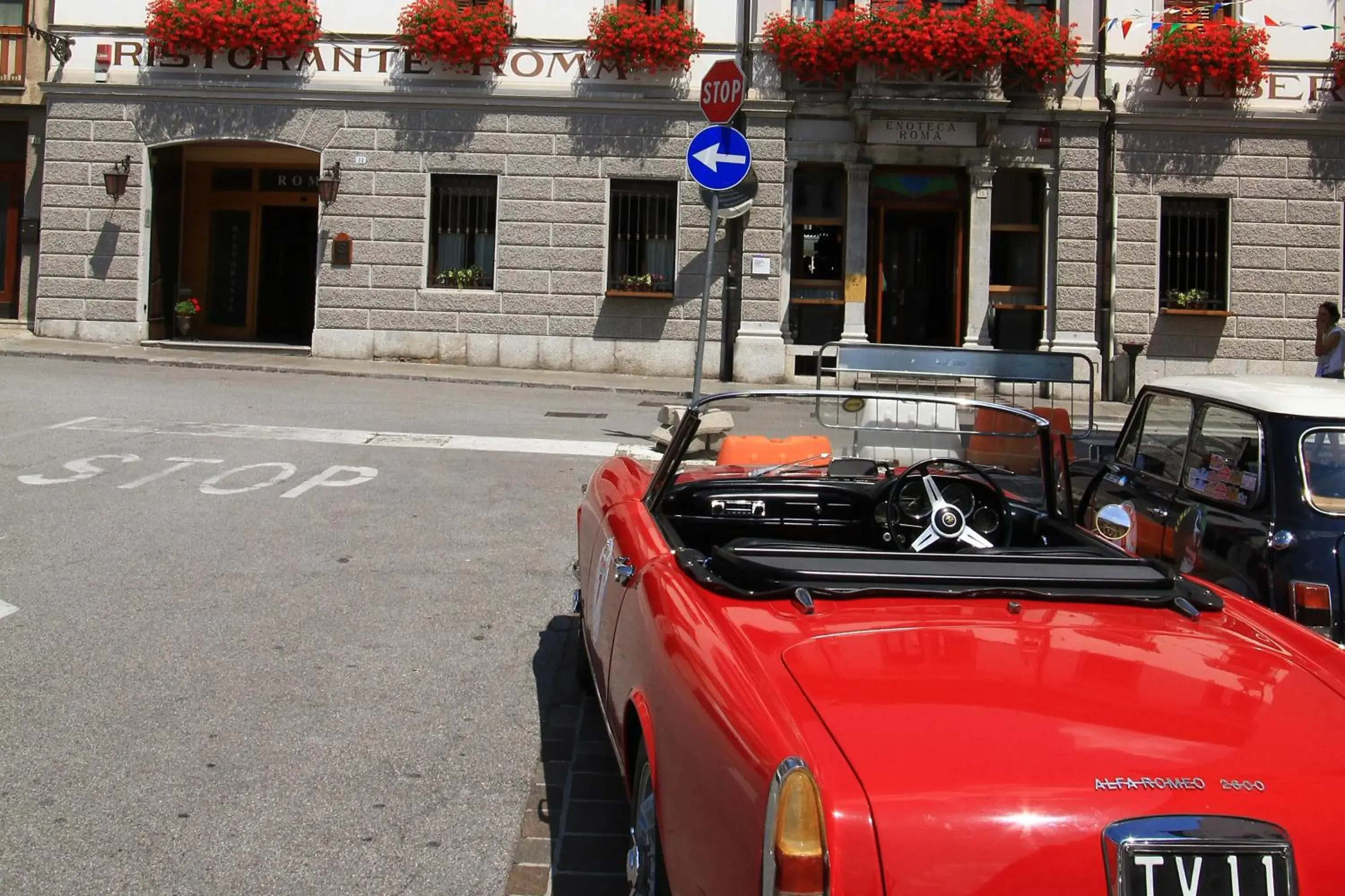 Facade/entrance in Albergo Roma